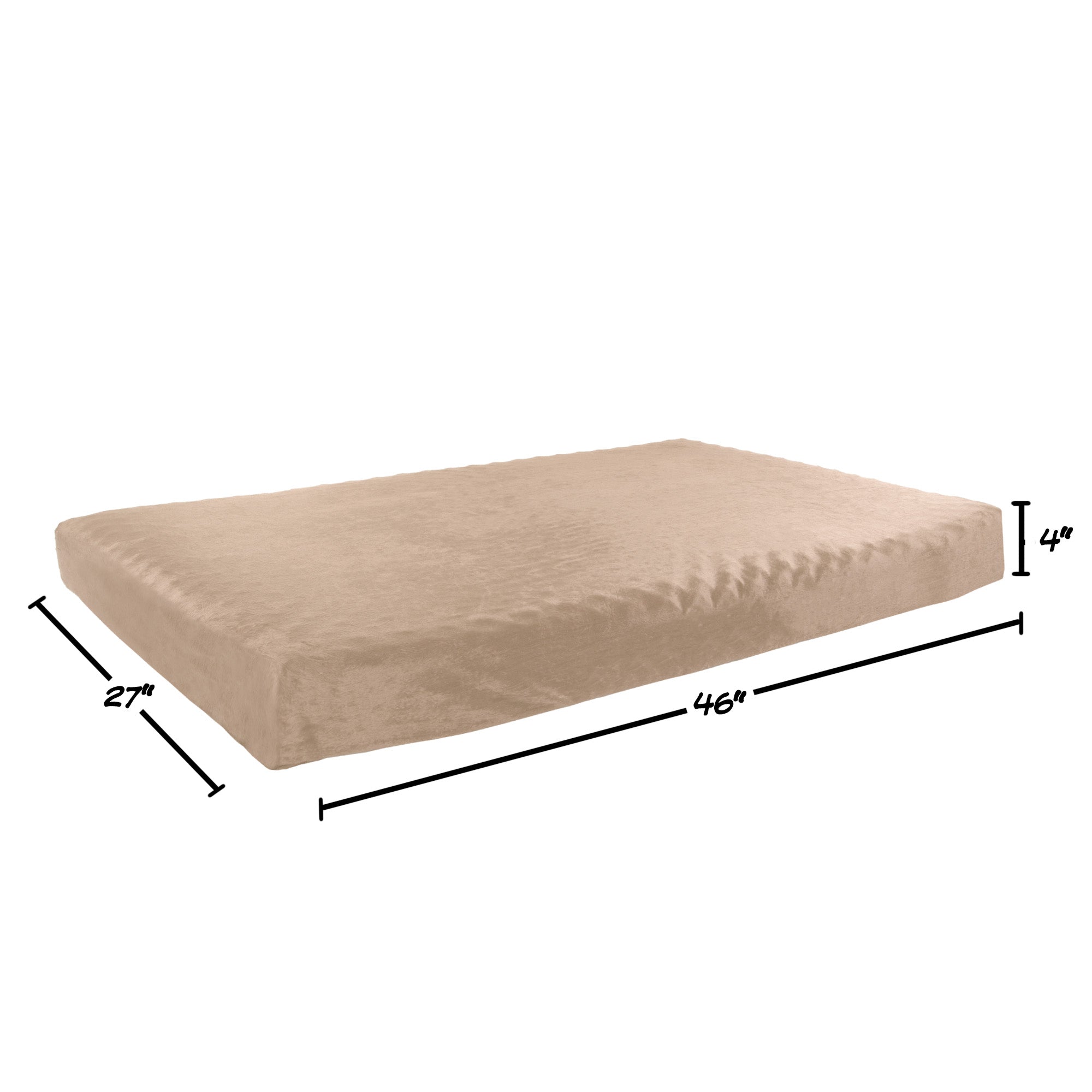 Orthopedic Memory Foam Dog Bed With Removable Cover by PETMAKER