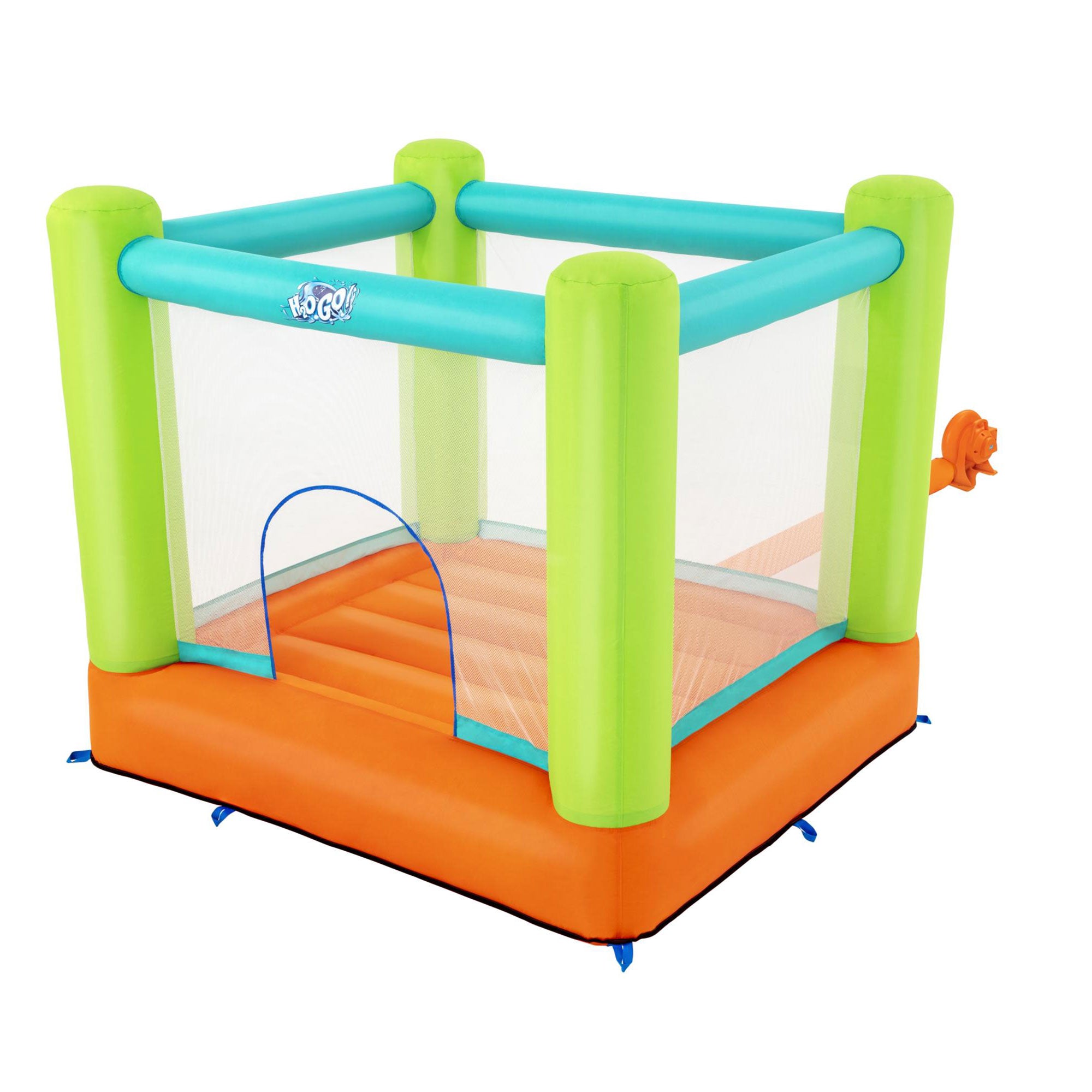 Bestway Jump And Soar Outdoor Indoor Inflatable Bounce House with Air Pump