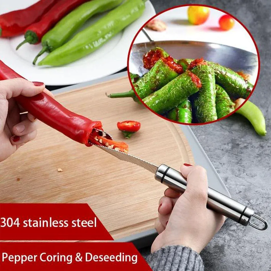 🔥BIG SALE - 48% OFF🔥)Pepper Seed Corer Remover(buy 3 get 2 free