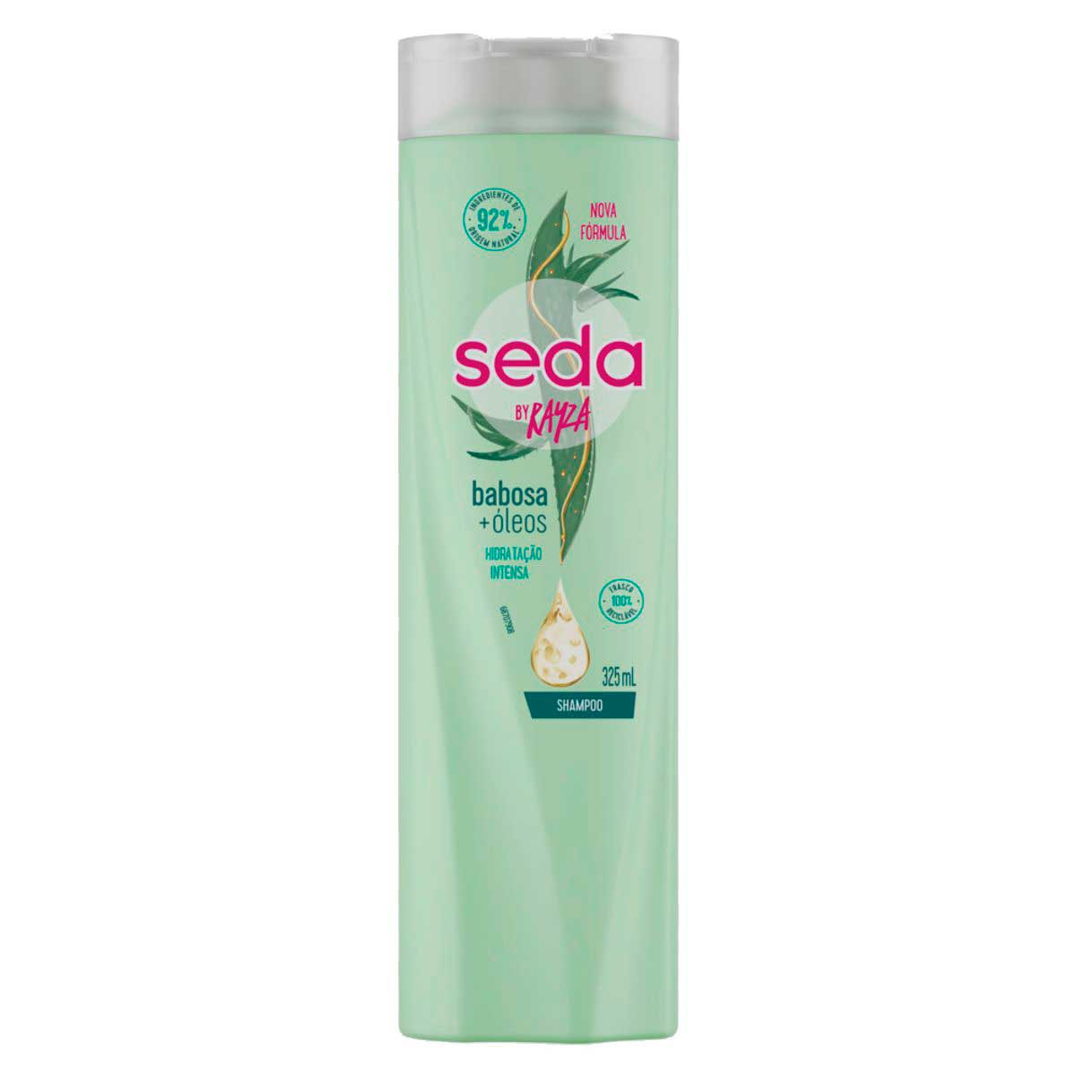Shampoo Seda By Rayza Babosa + Oleos 325ml