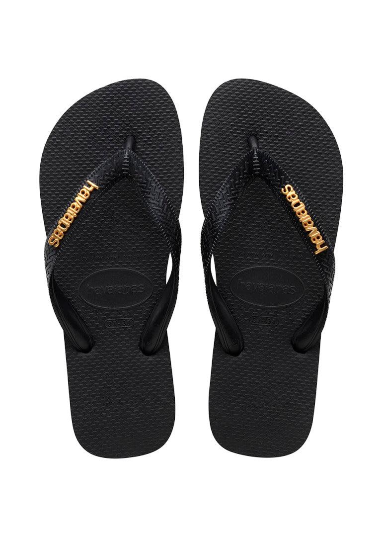 Chinelo Havaianas Top Logo Metallic