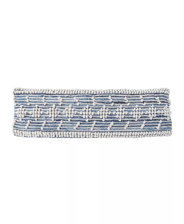 Anaya Home Recycled Denim Down Alternative Long Pillow