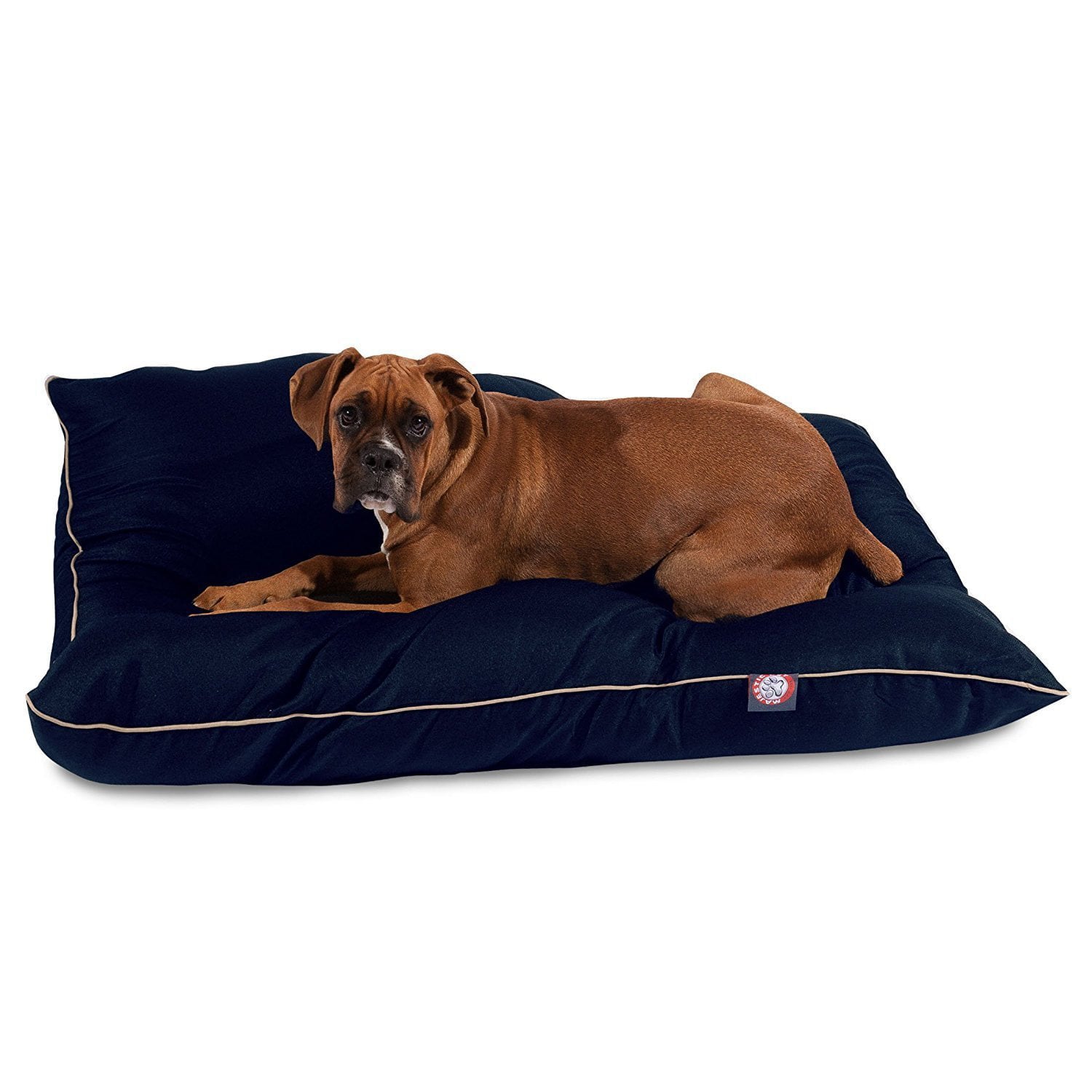 Majestic Pet Super Value Machine Washable Pet Dog Bed， Large， Blue