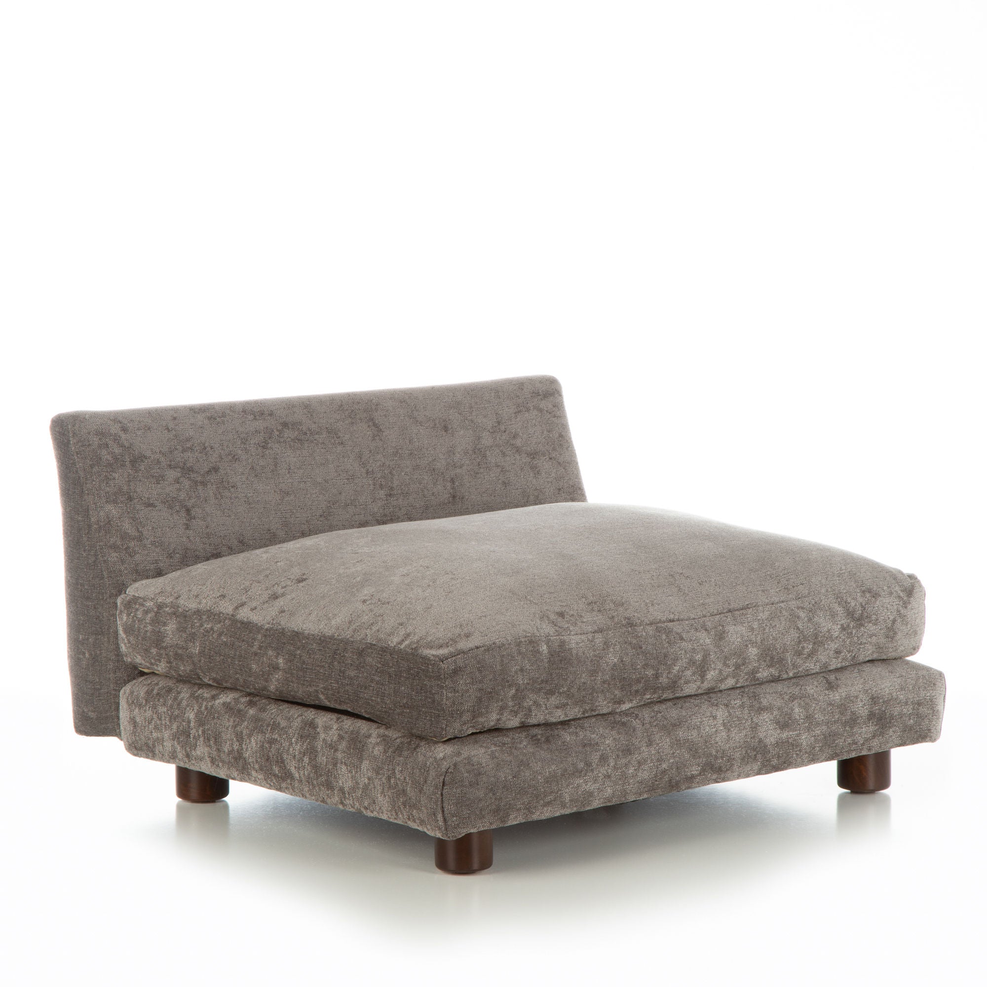 Club Nine Pets Roma Orthopedic Dog Bed， Large， Charcoal.