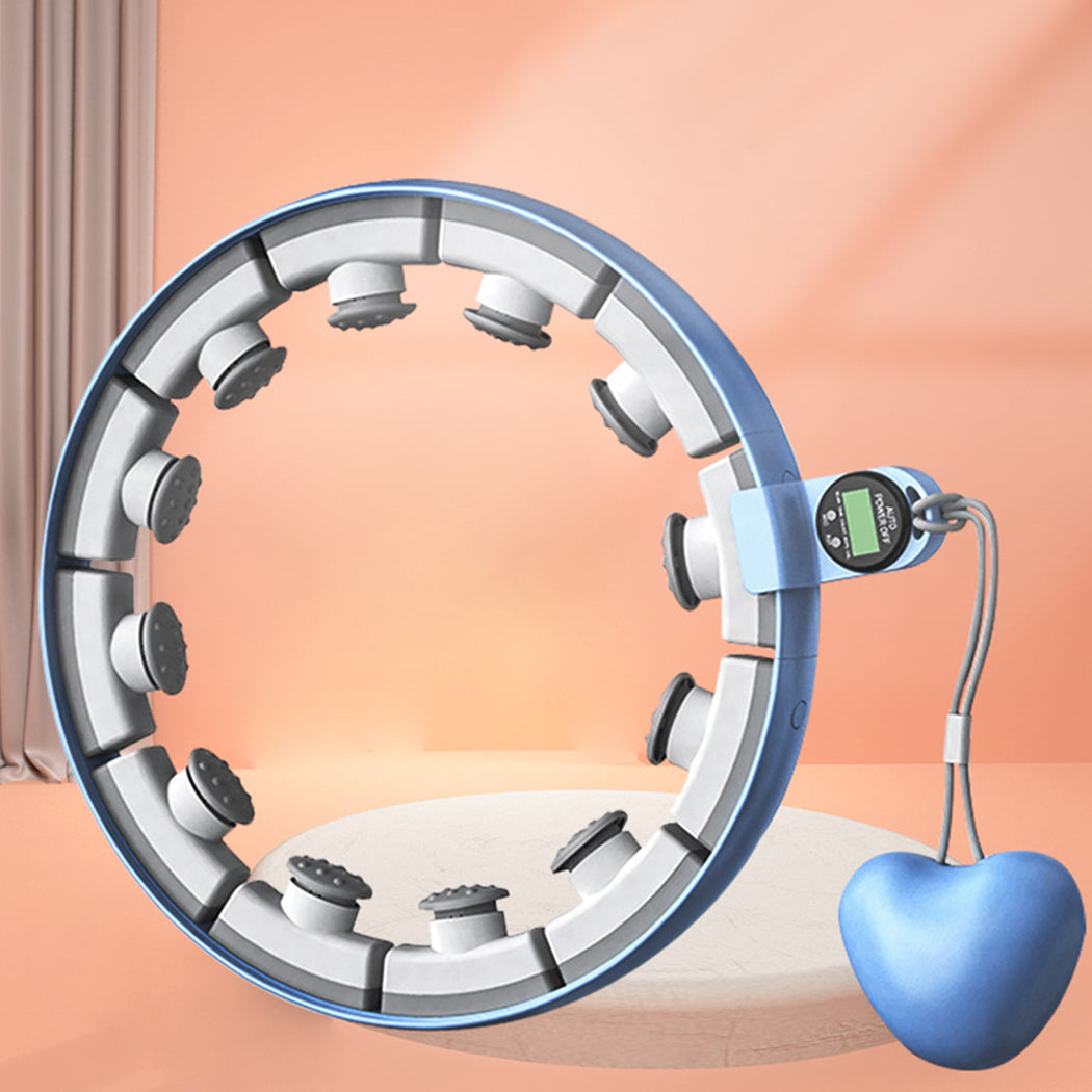 Weight Loss Hoop Non Dropping Exercise Massage Hoop Abdomen Equipment with Ball