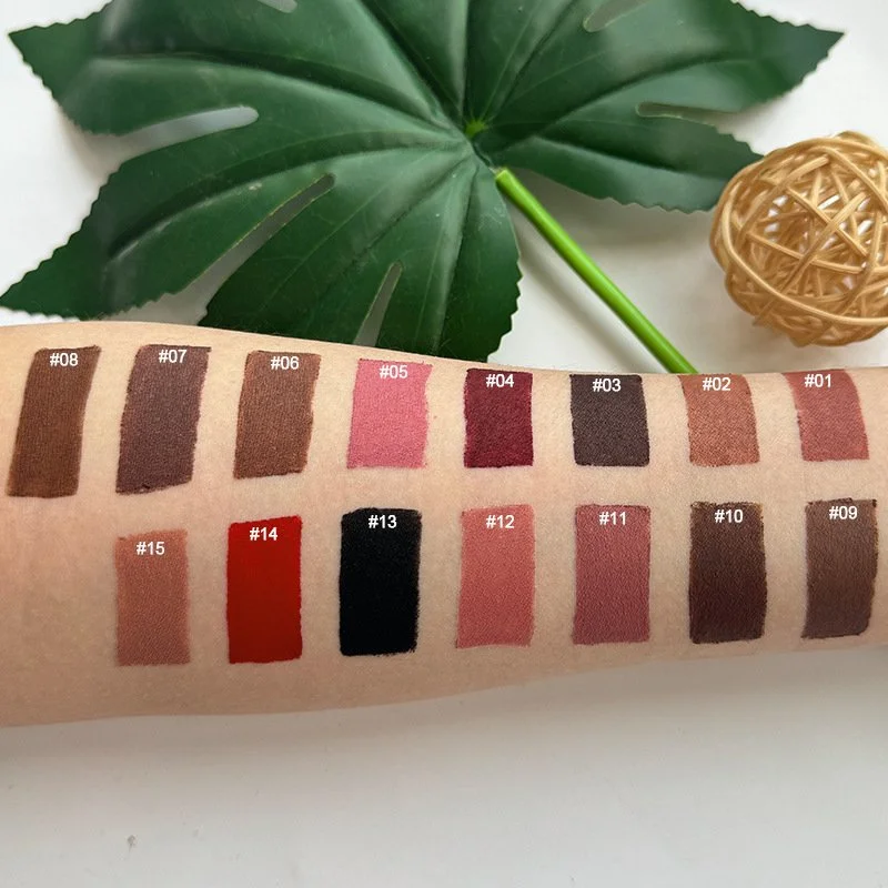 15 shades custom long lasting rotation creamy lipliner pencil