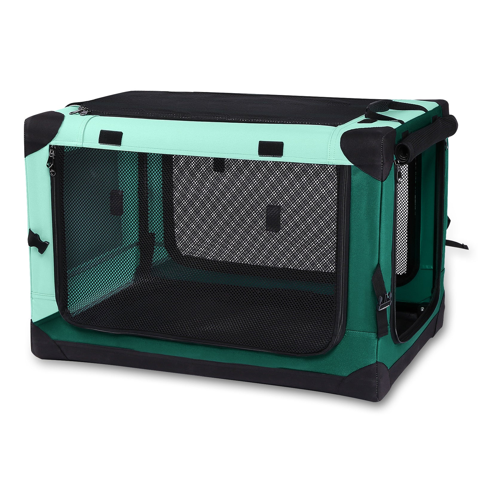 Foldable Pet Dog Carrier Portable Travel Car Crate Kennel XL