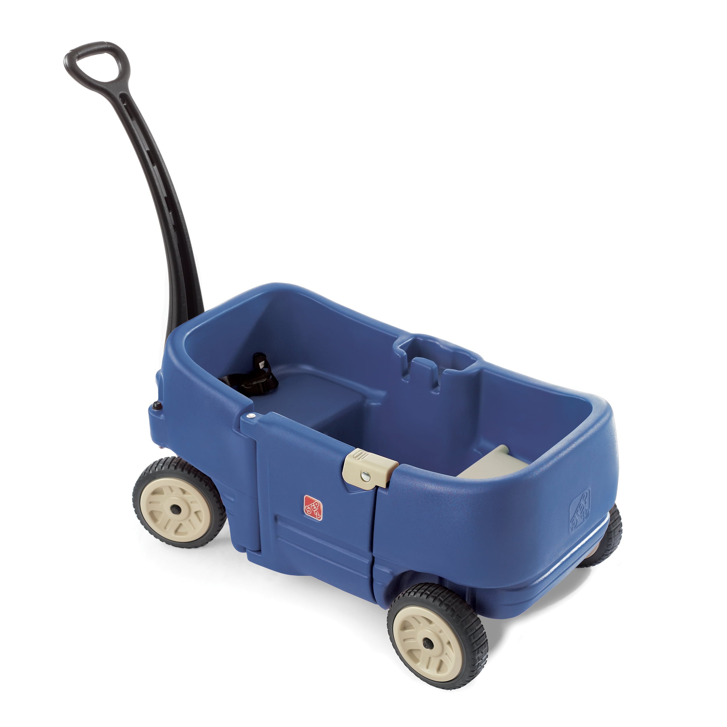 Step2 Wagon for Two Plus Pull Wagon for Kids， Blue