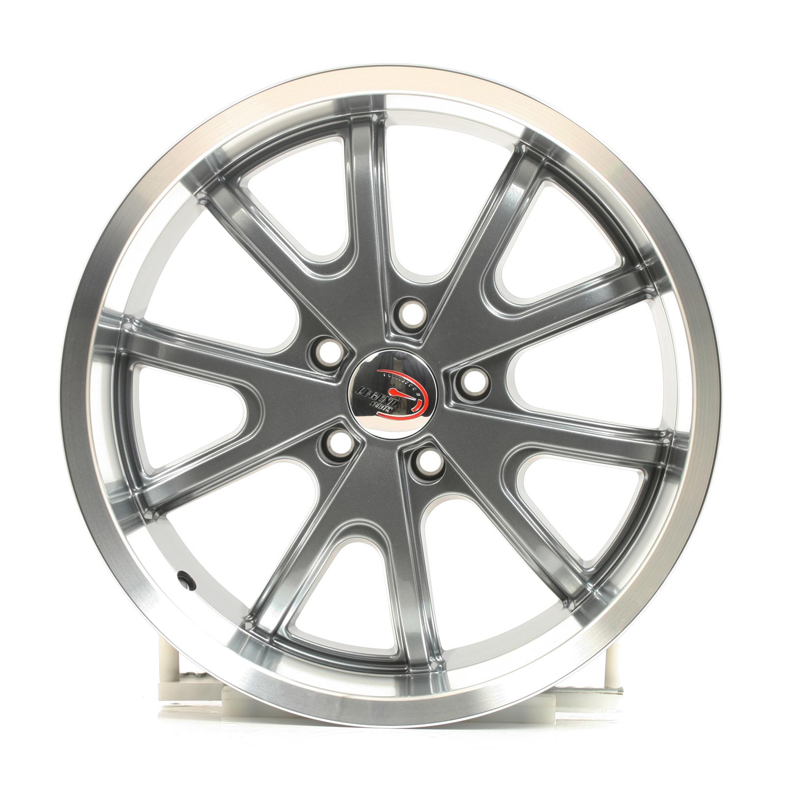 Vision Wheel 143-8861GMML-6 Vision American Muscle 143 Torque Series Gunmetal Wheels