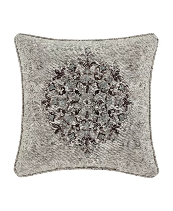 J Queen New York Tiana Embellished Decorative Pillow， 18