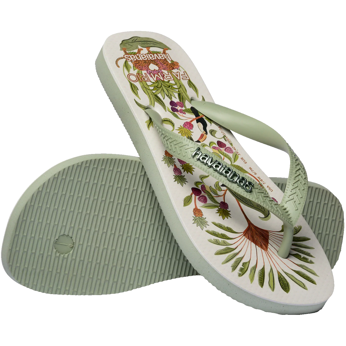 Chinelo Havaianas Farm Floresta Doce