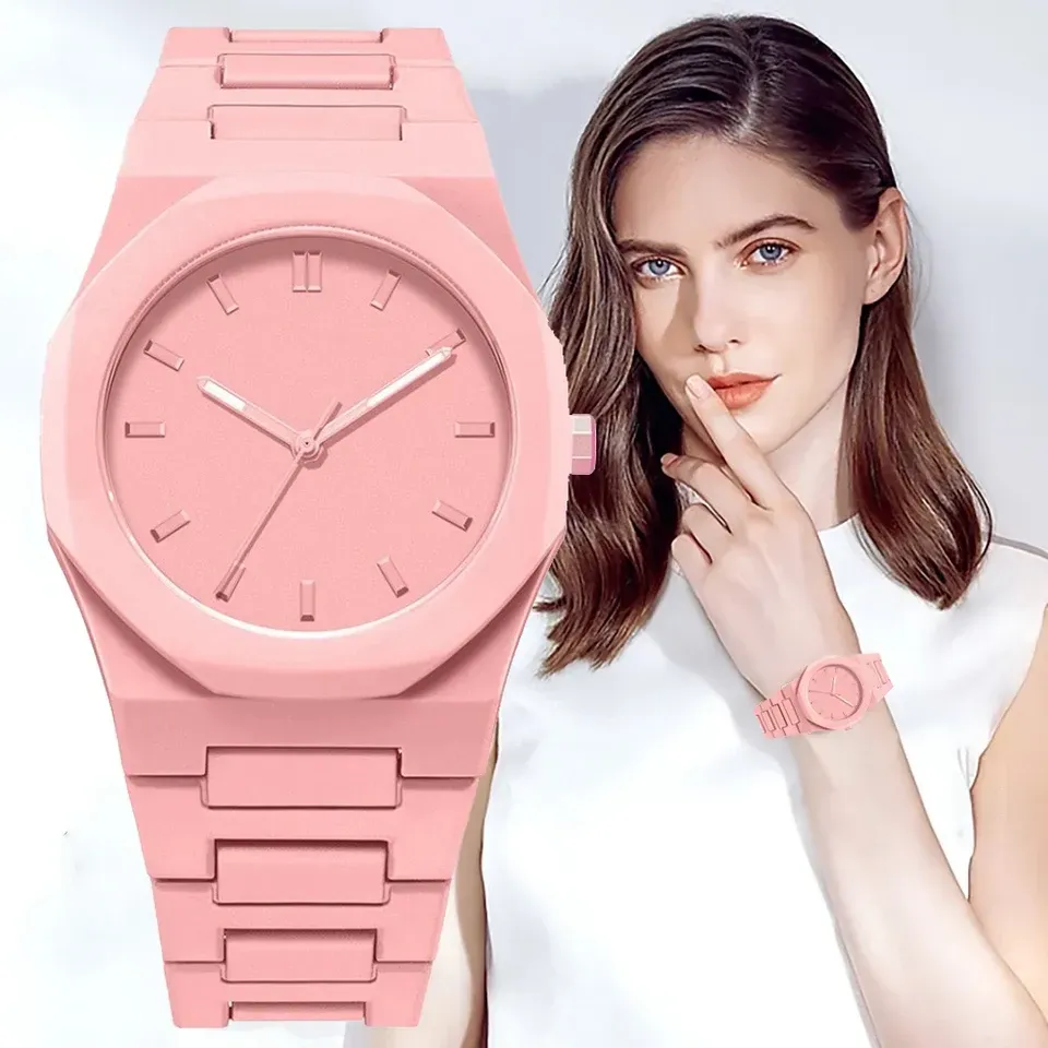 LIUYANGTIAN New Men's and Women's Watch Creative Simple Quartz Watch Silicone Band Fashionable Sports Wristwatch Clock Gift for man Ladies