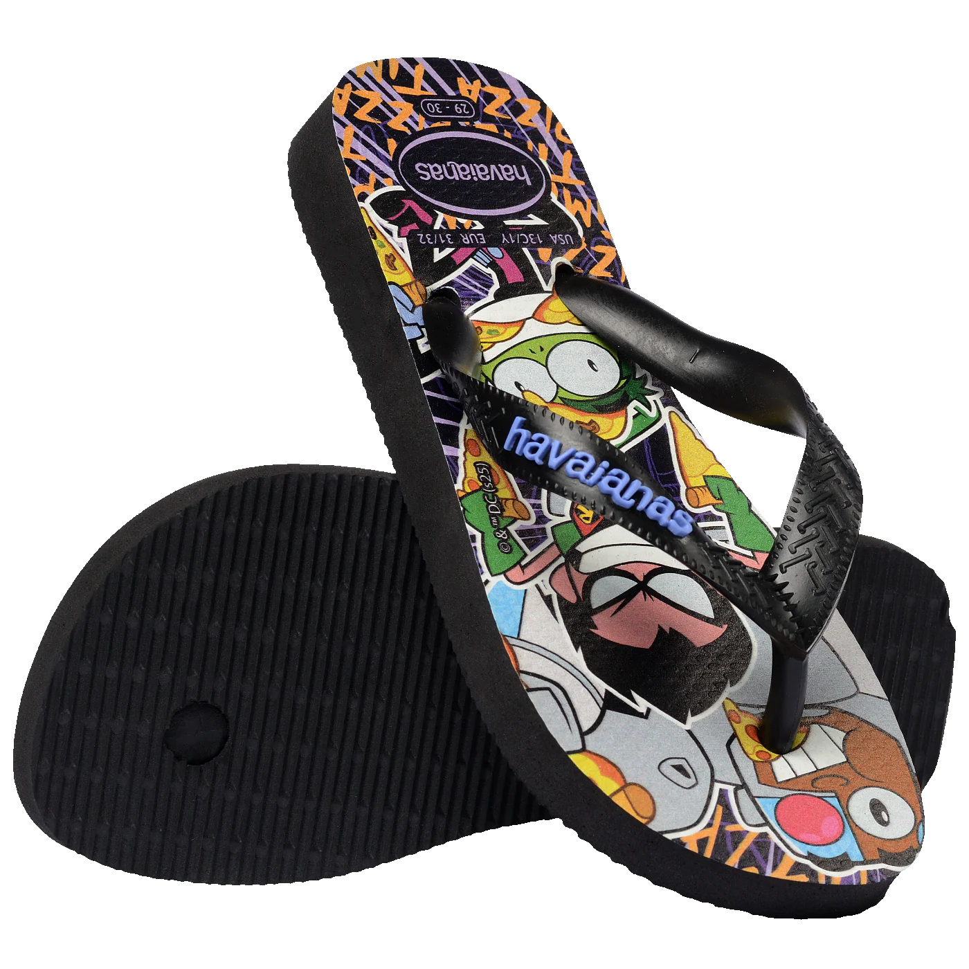 Chinelo Havaianas Infantil Warner Jovens Titãs