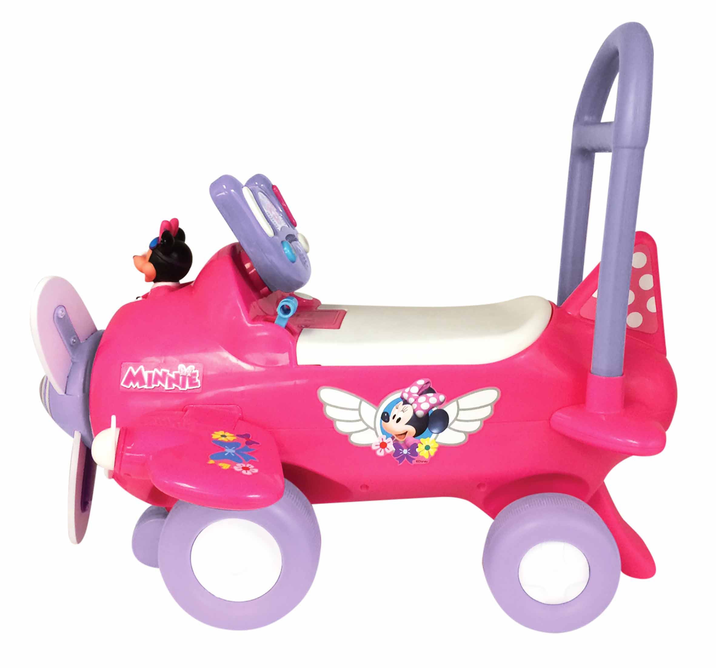 Disney Deluxe Minnie Mouse Plane Activity Ride-On with Lights and Sounds