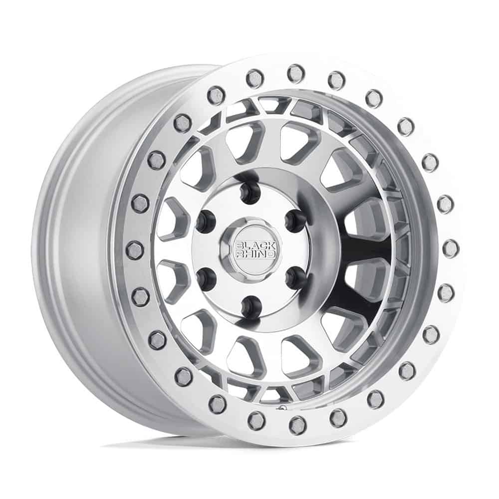 Black Rhino BLPRM 20X9.5 8X6.5 SLVR-MIR 00MM