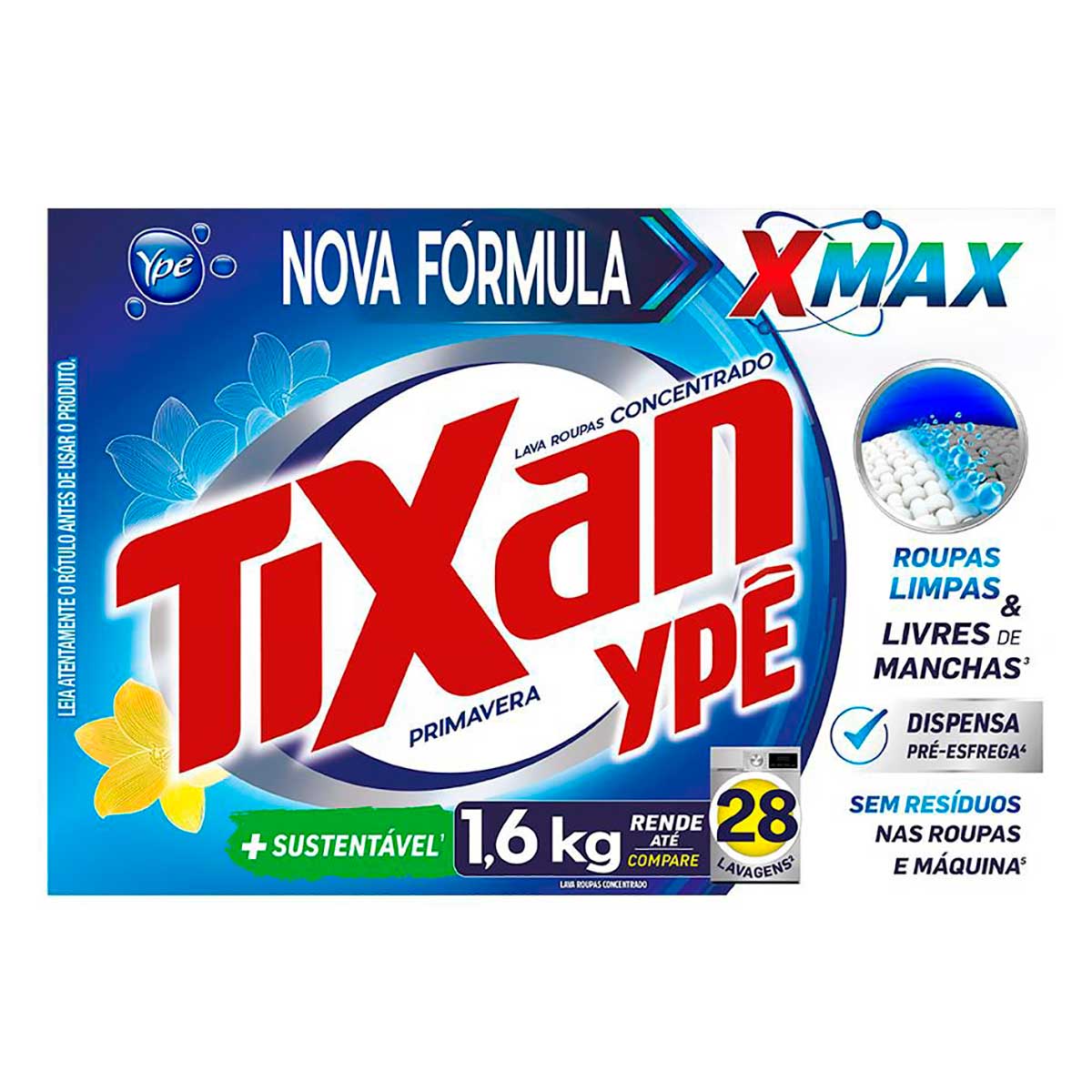 Sabao em Po Tixan Ype Primavera 1,6Kg