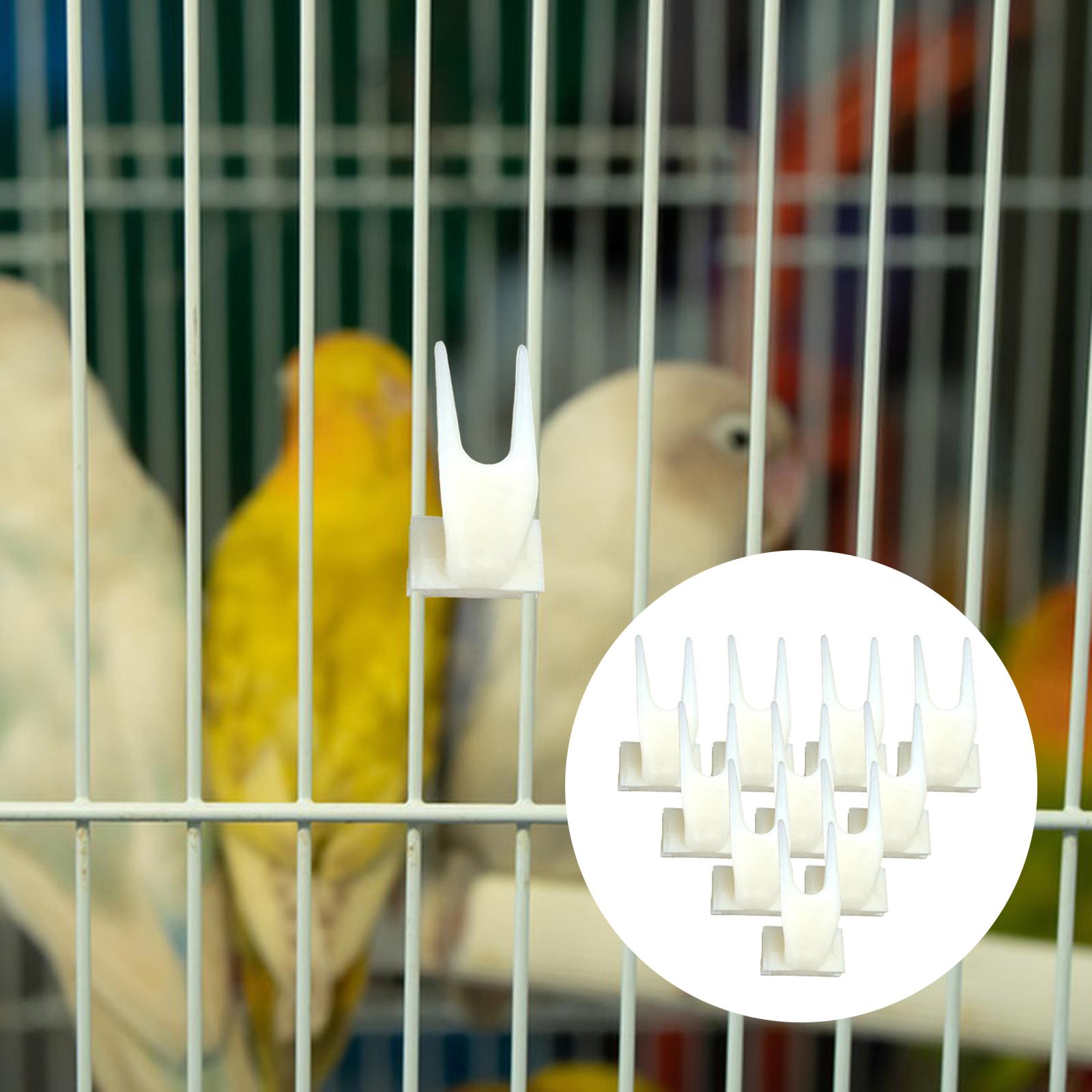 Bird Fruit Fork Hanging Toys 10 Pack Cage Accessories Budgie Parakeet Birds Food Small