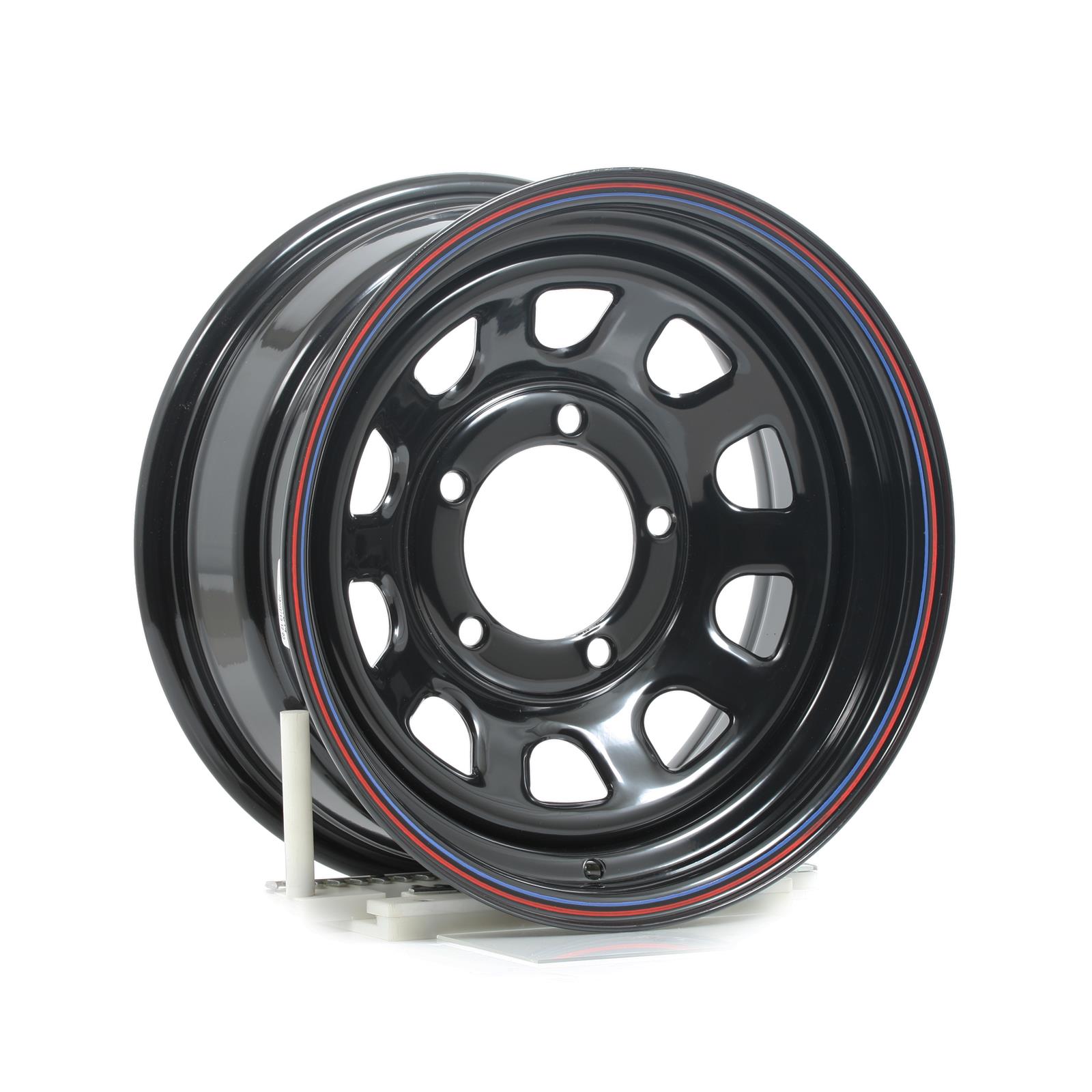 Cragar 1527507565B Cragar Black D Window Wheels