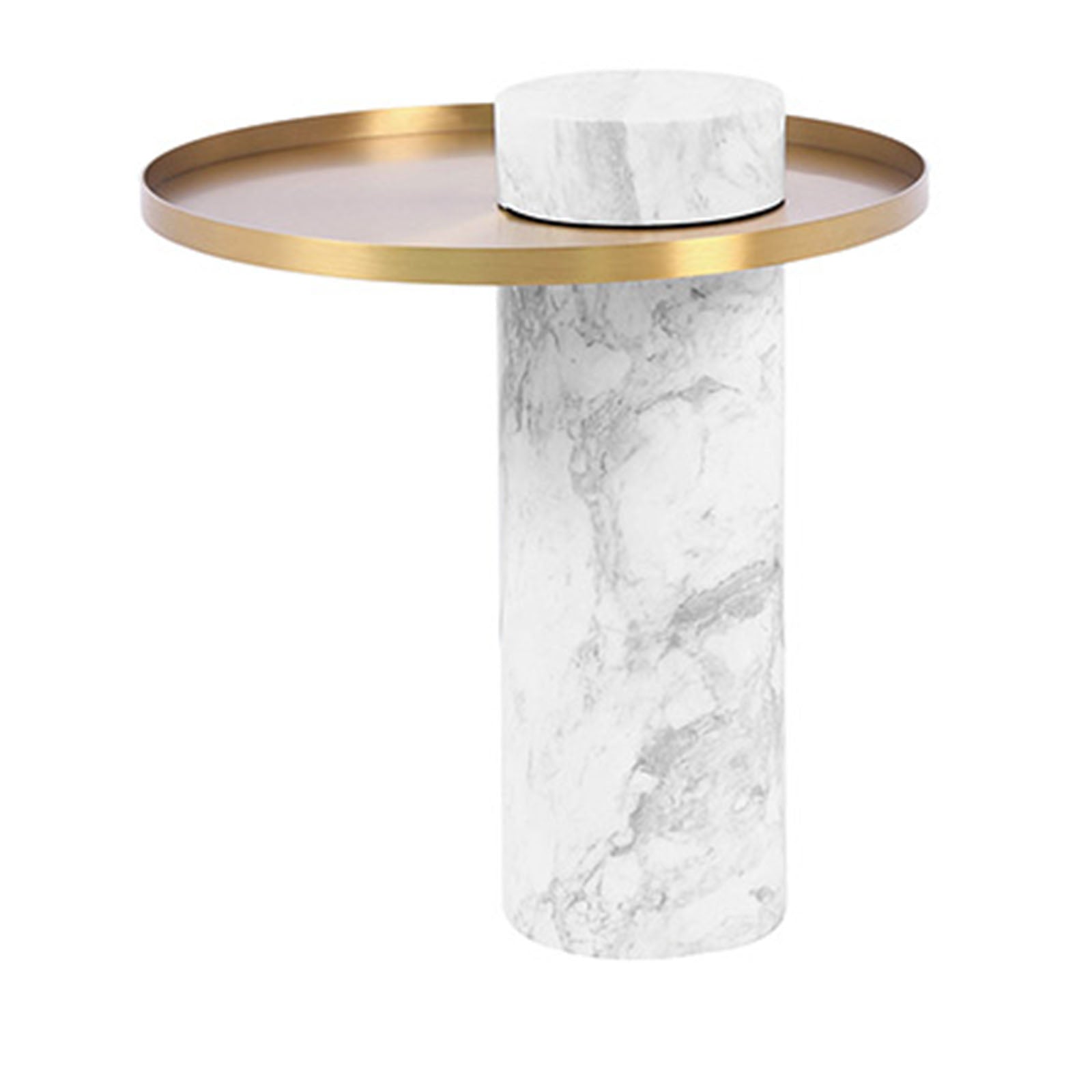 Upsalla Solid Marble Side Table Tg-260