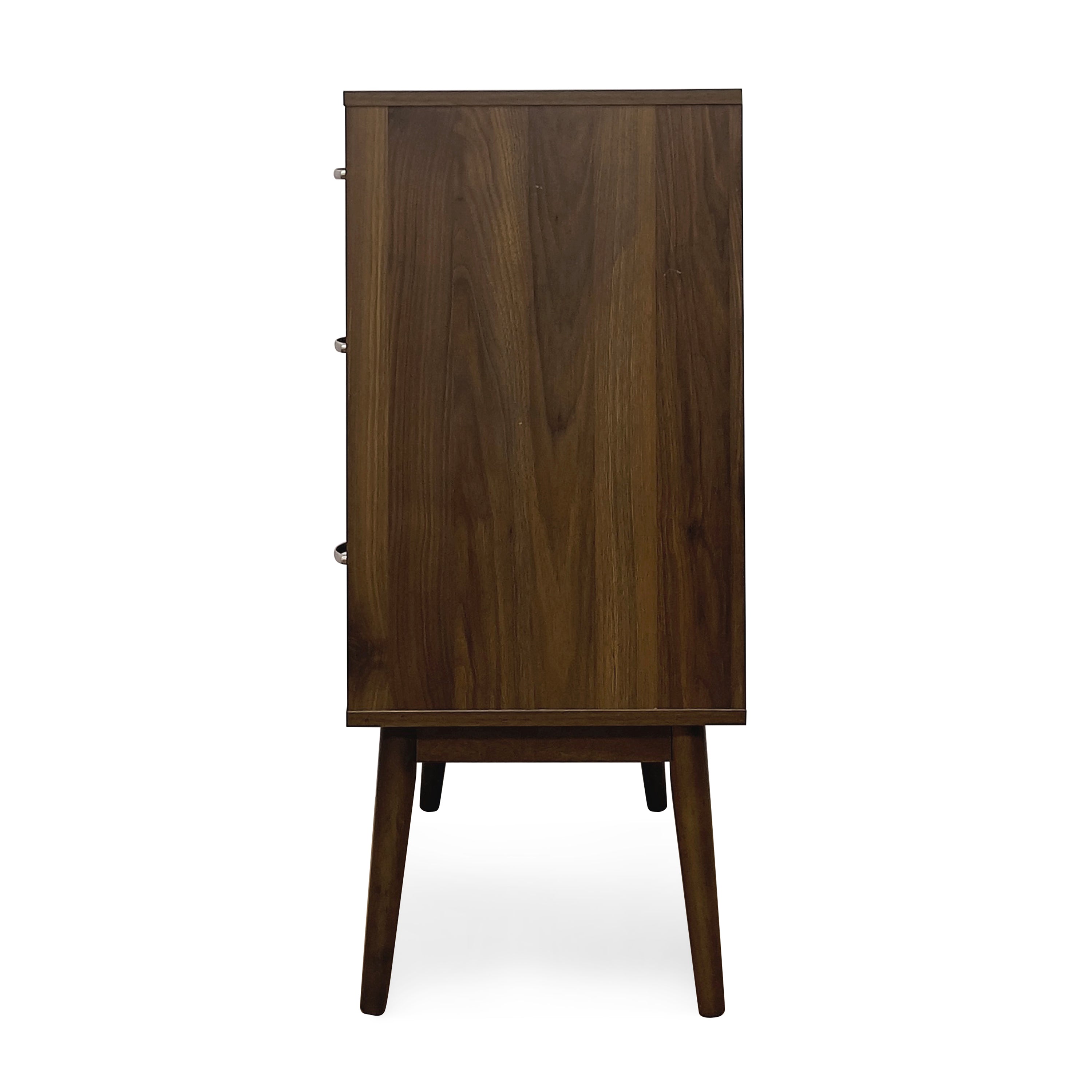 Wilbur Mid Century Modern Wooden 6 Drawer Double Dresser