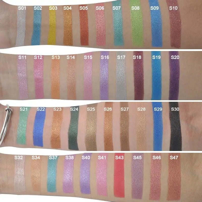 Free Combination 6 Color High Pigment Eyedshadow Palette