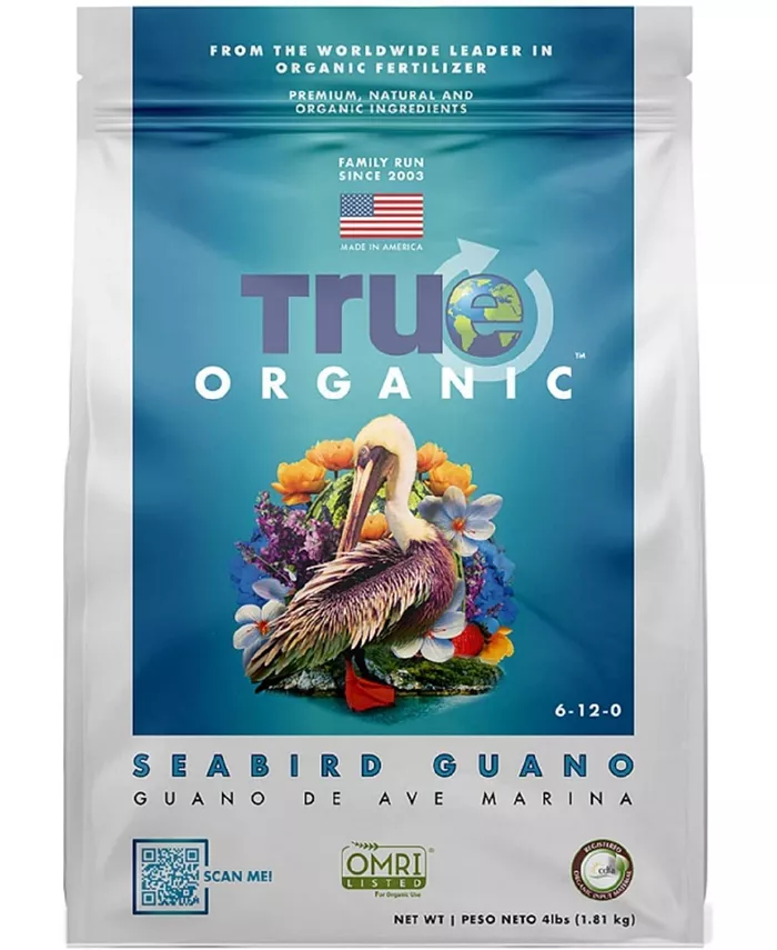 TRUE Organic R0015 Seabird Guano 4 lb bag