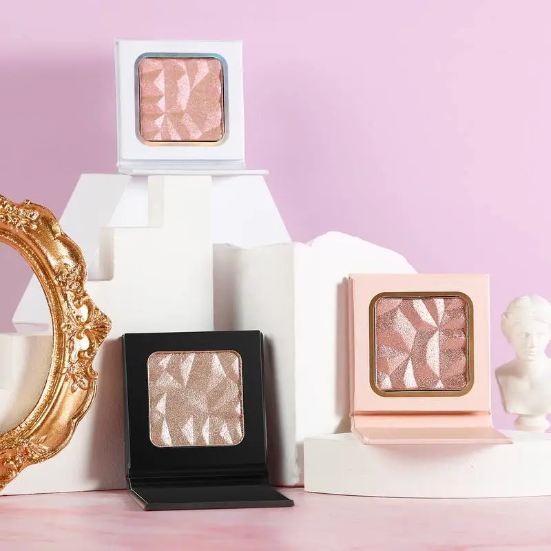 8 color Private Label Single Bronzer Powder Makeup Highlighter