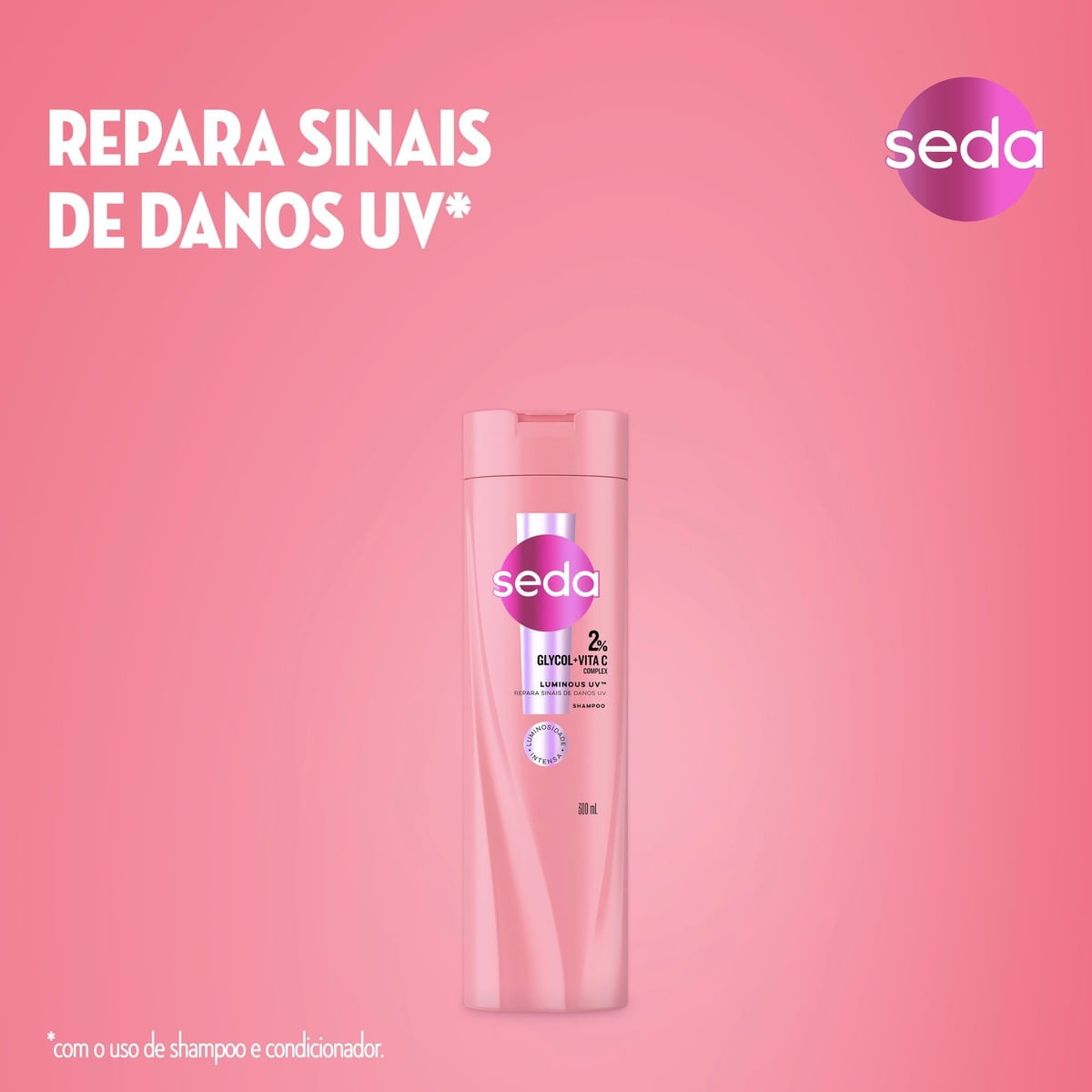 Shampoo Seda Luminous UV 300ml