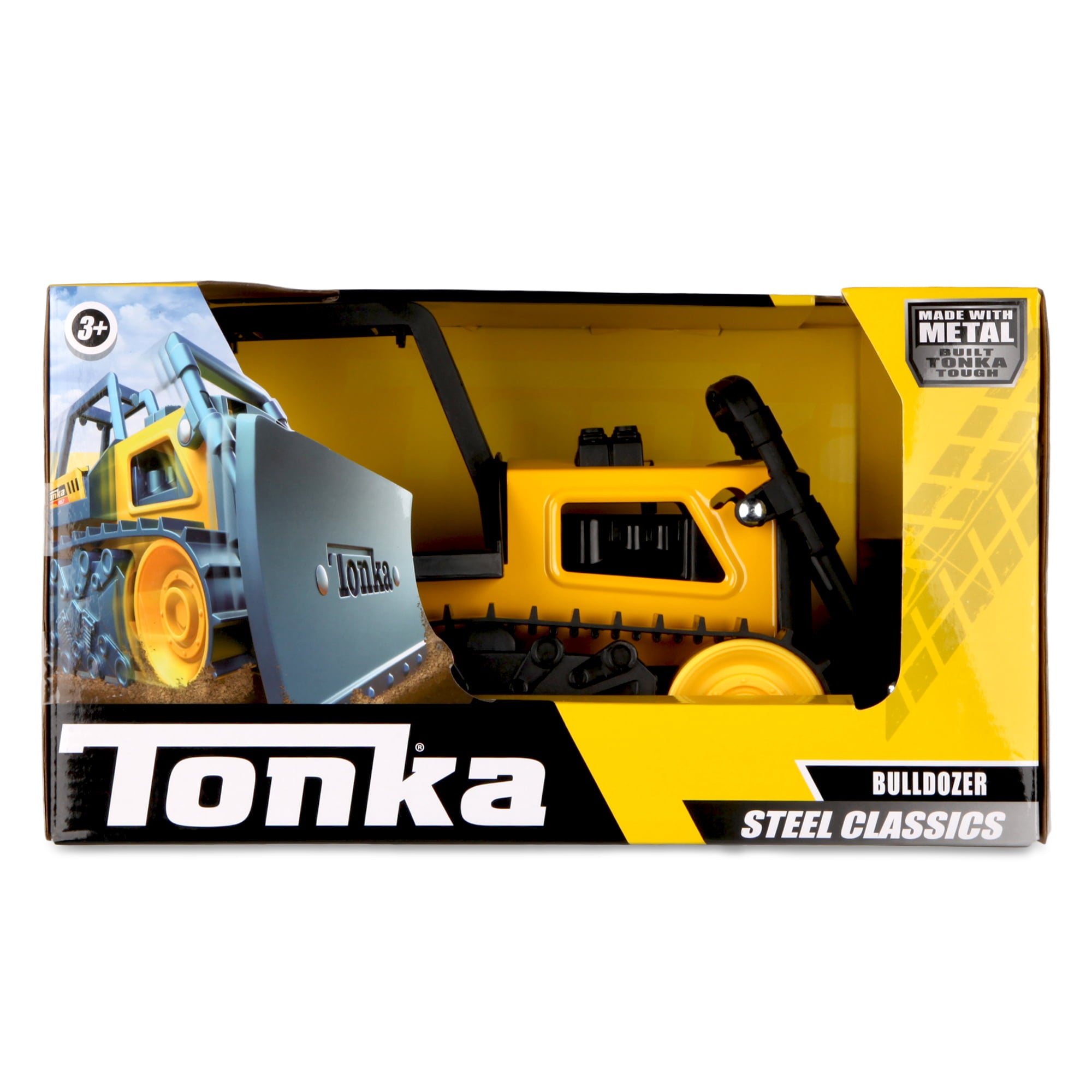 Tonka - Steel Classics - Bulldozer - Built Tonka tough with Real Steel!
