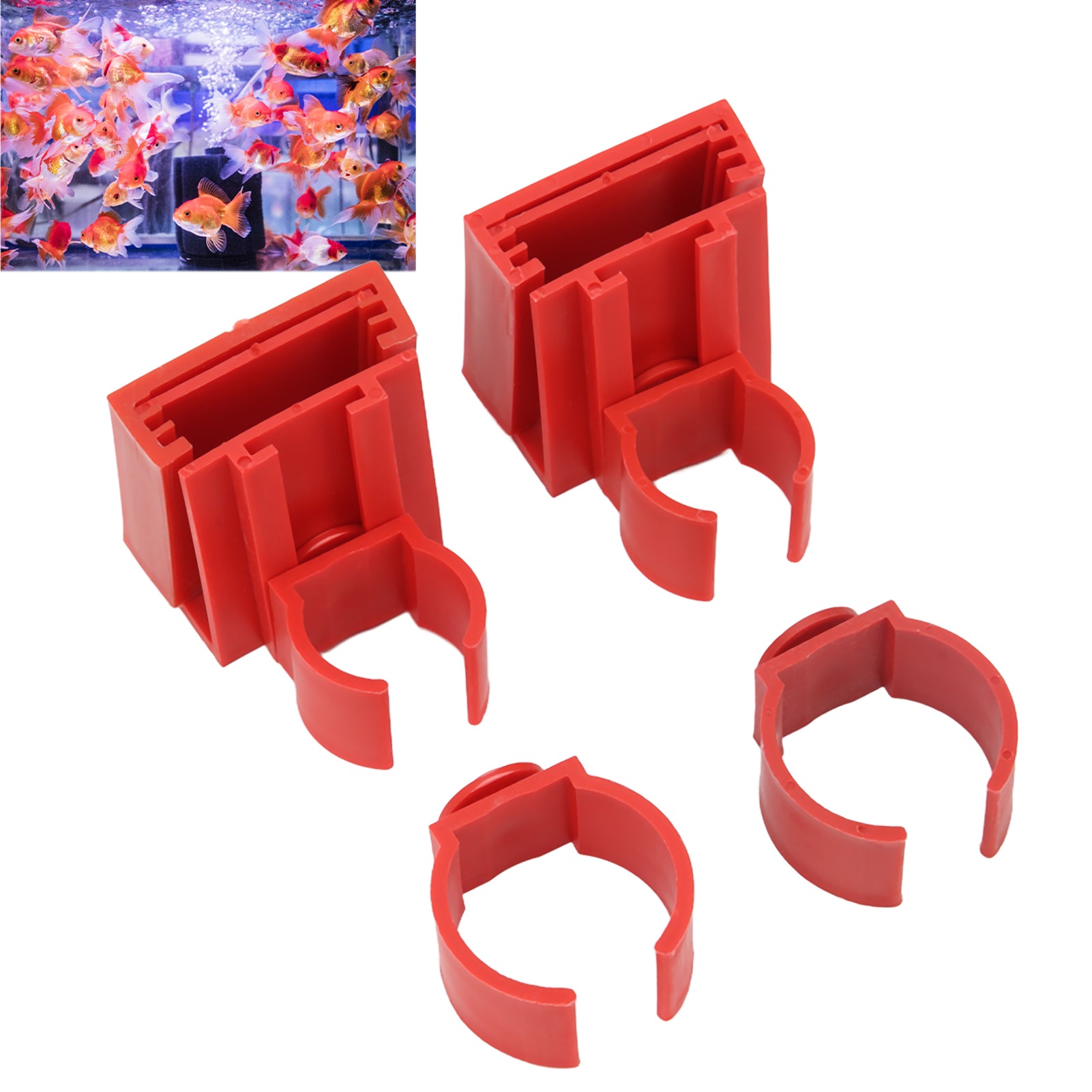 Light Buckle， LED Light Suction Cups Clips Durable  For Fish  For Aquarium