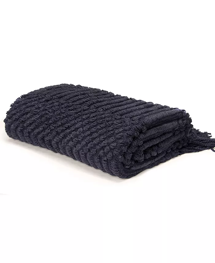 Battilo Light Weight Knit Patterned Throw