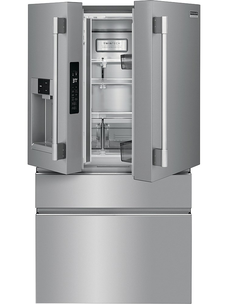 Frigidaire Professional 21.4 Cu. Ft. Smudge-Proof Stainless Steel Counter Depth 4-Door French Door Refrigerator