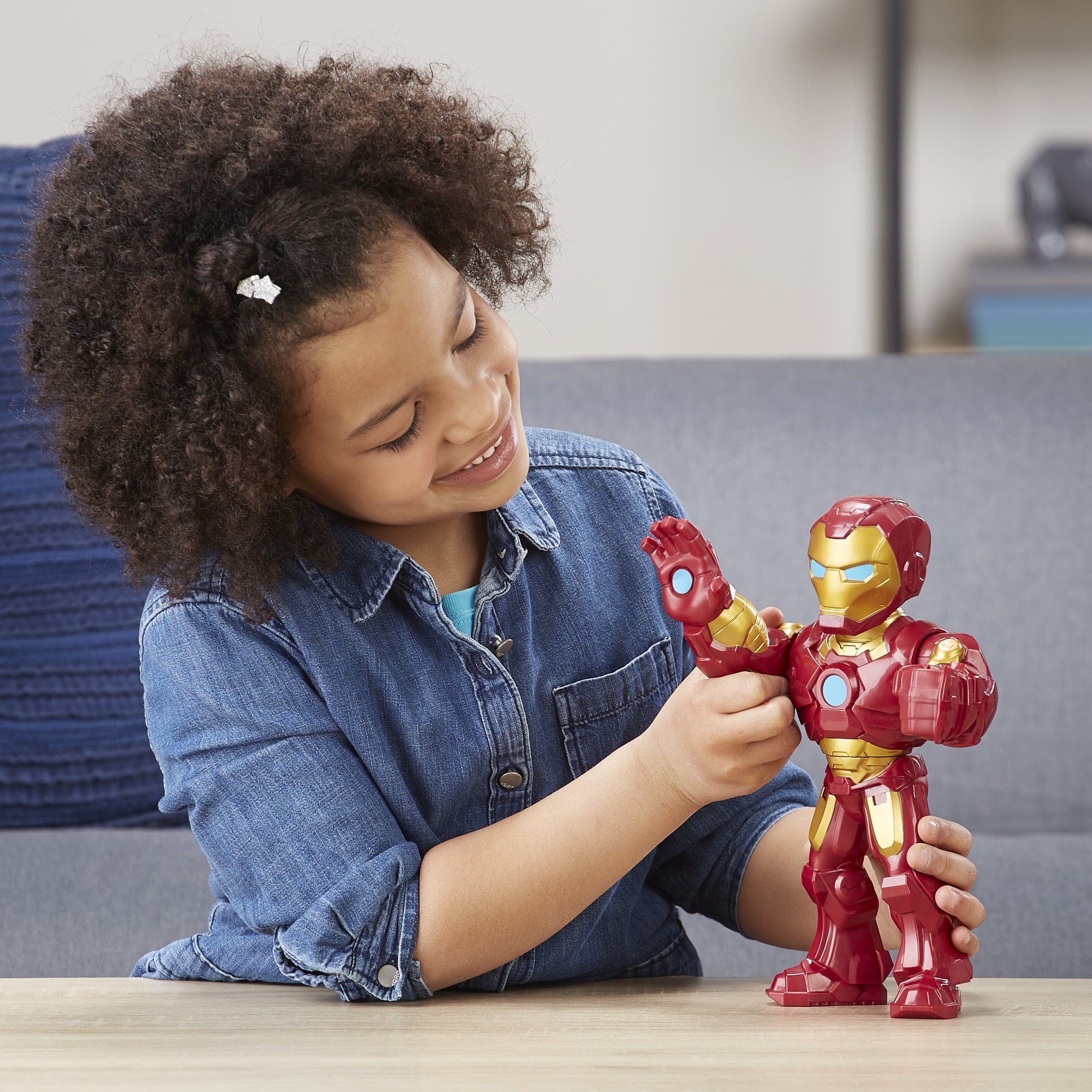 Playskool Heroes Marvel Super Hero Adventures Mega Mighties Iron Man Figure