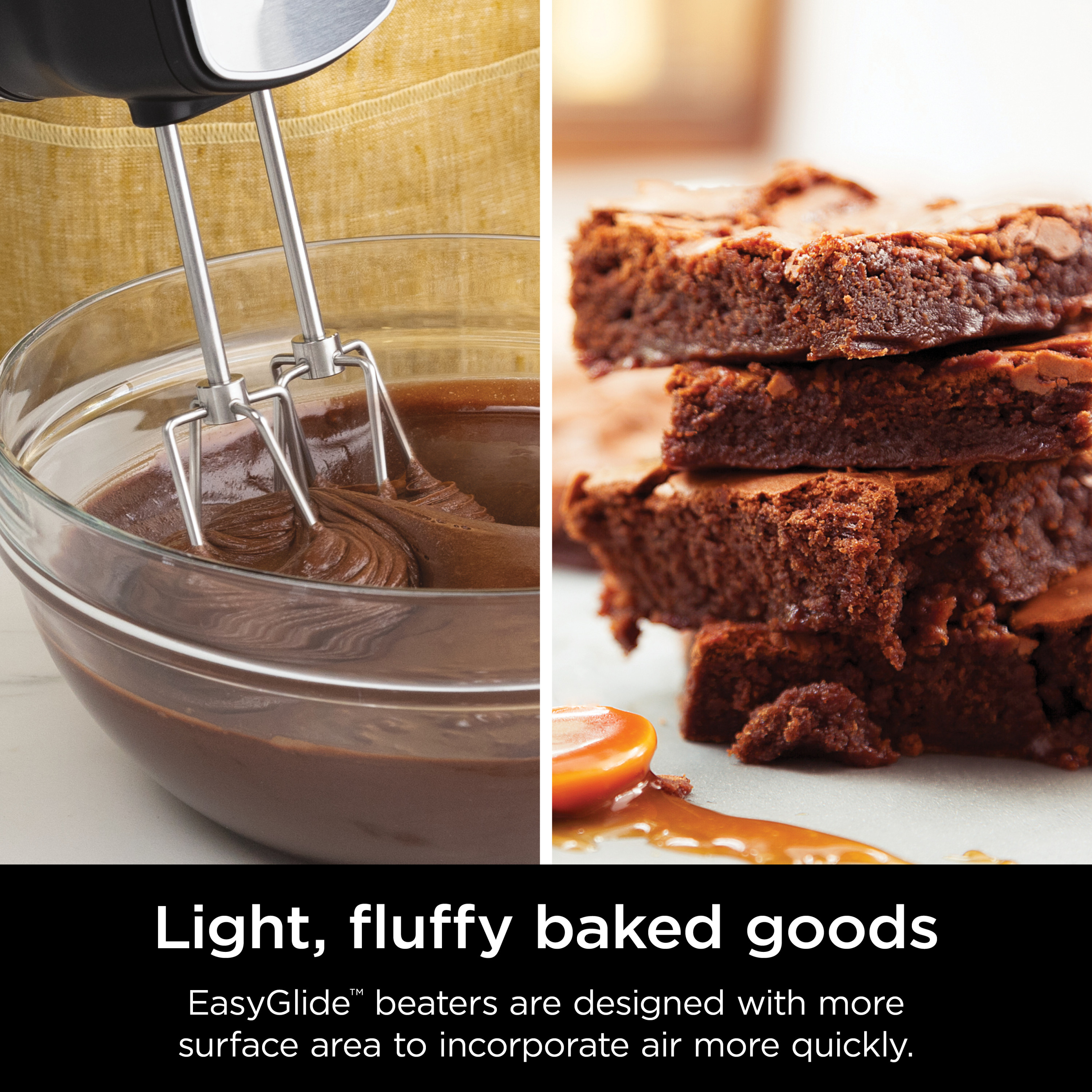 Ninja Foodi Power Mixer System， Black Immersion Blender and Hand-Mixer Combo， CI100