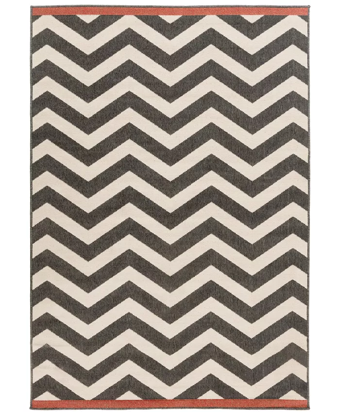 Surya Alfresco ALF-9646 Black 7'6