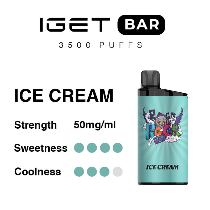IGET Bar - Ice Cream (3500 Puffs)