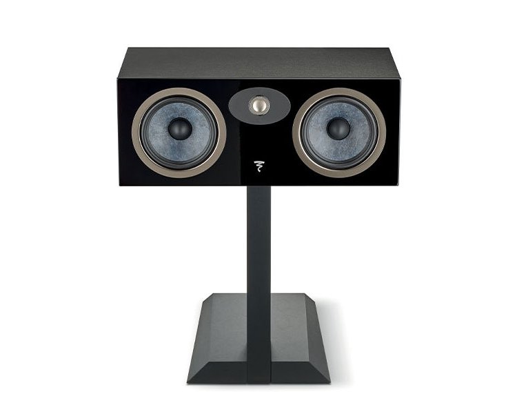 Focal Theva Center Black High Gloss 2-Way Center Channel Speaker (Each)