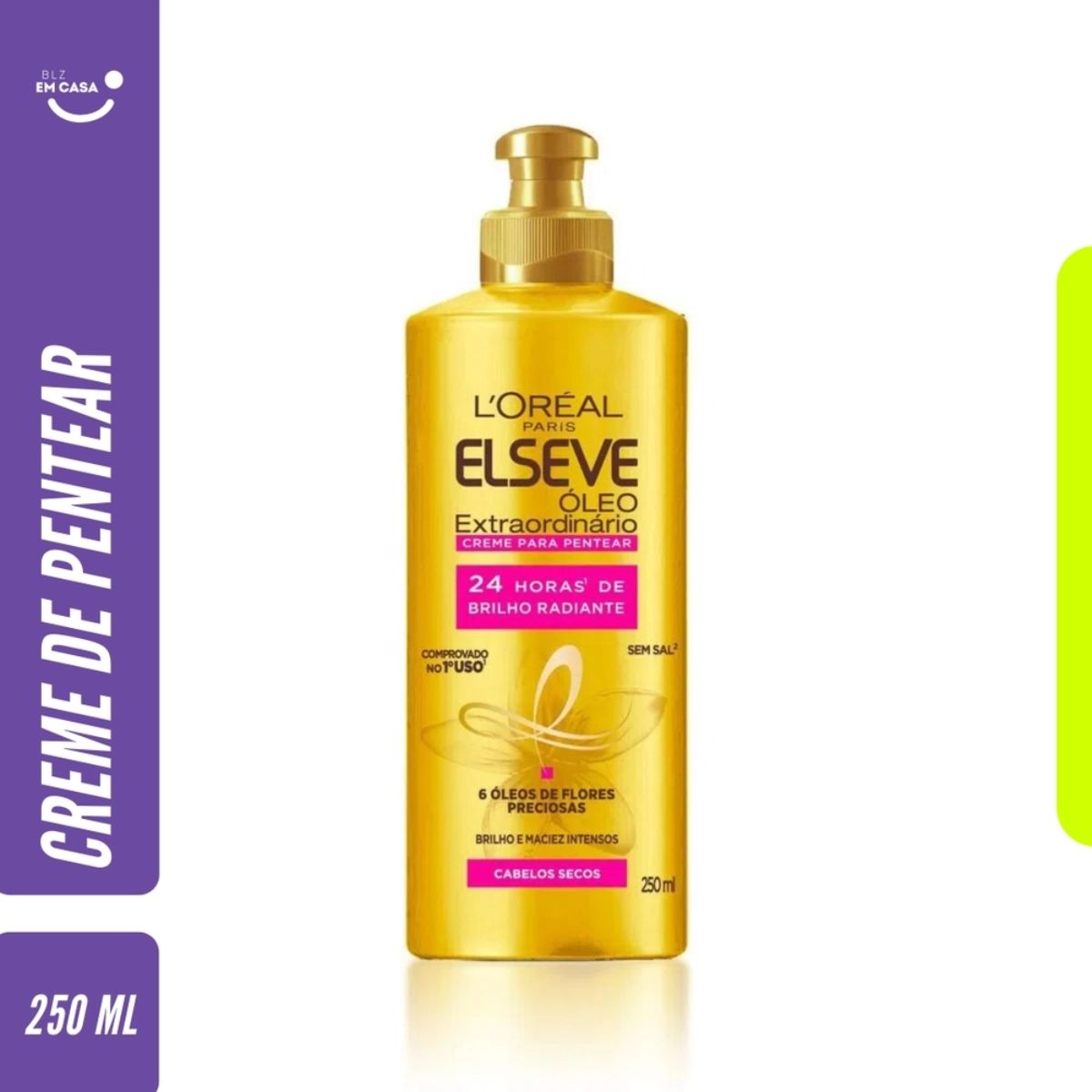 Creme para Pentear Elseve Oleo Extraordinario 250ml