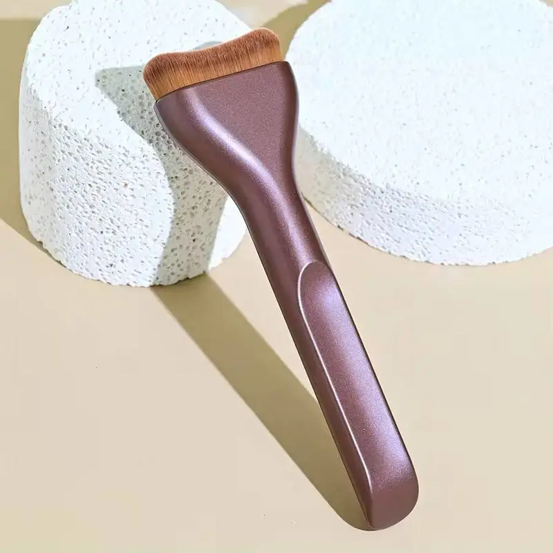 NewArrived Single Foundation Brush Tongue-Shaped Makeup Brush