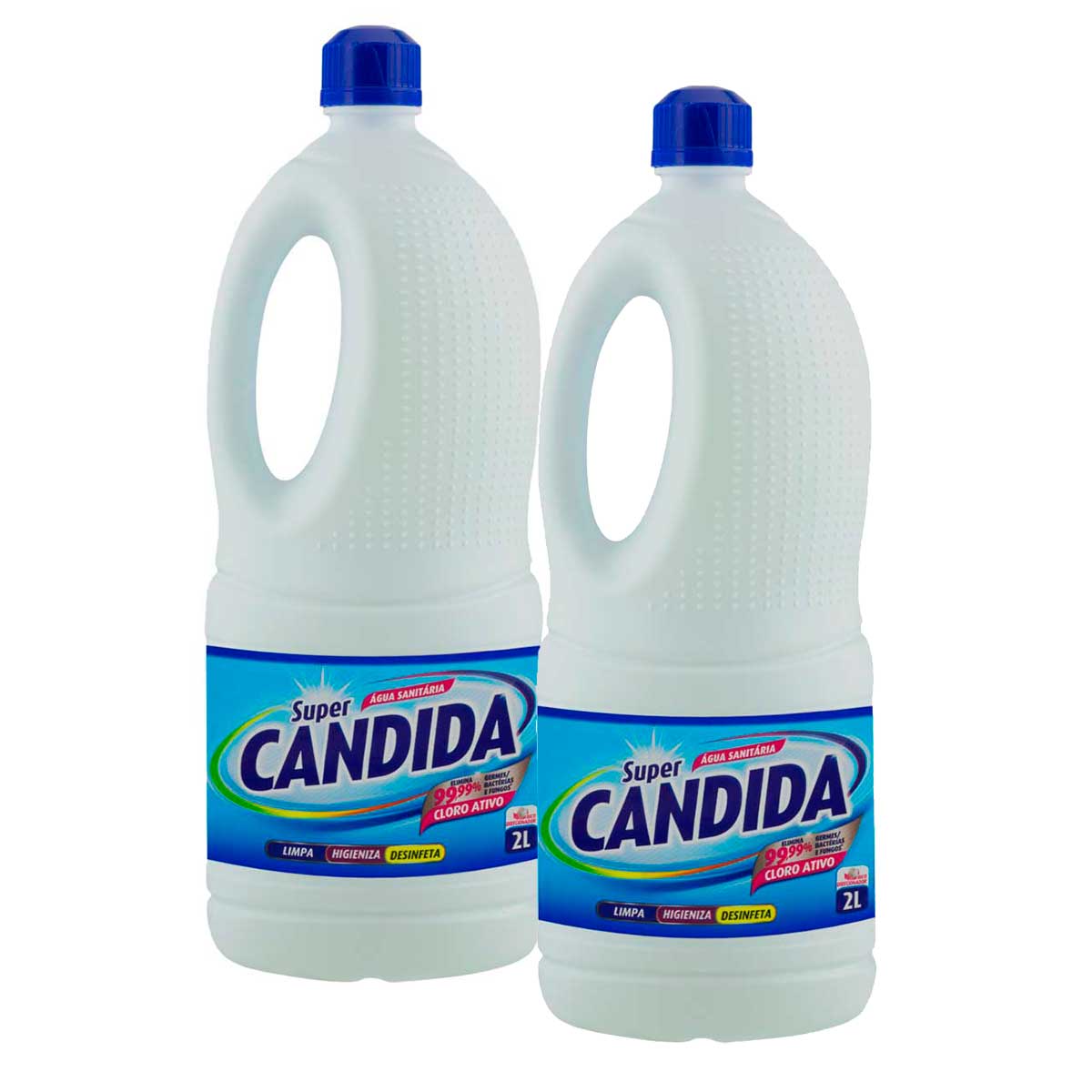 Agua Sanitaria Super Candida 2L 2 Unidades