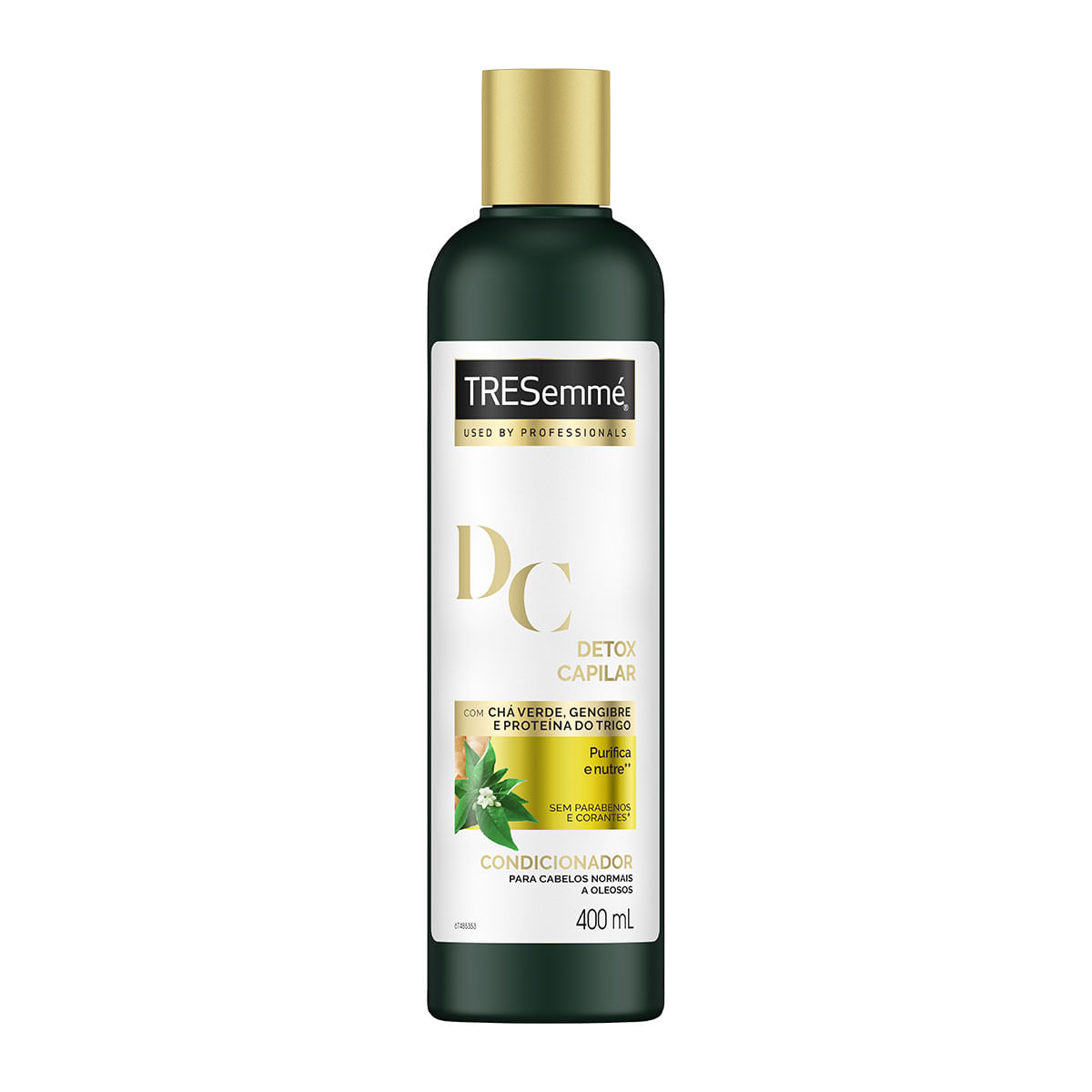 Condicionador Tresemme Detox Capilar Frasco 400 ml