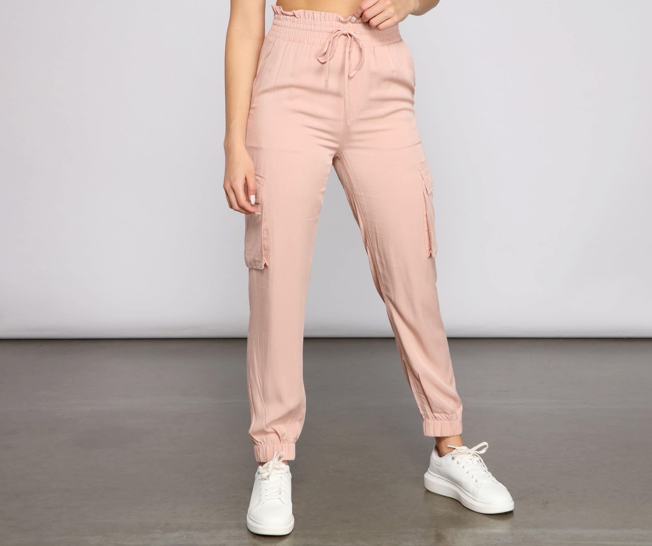 Trendy Moment Cargo Joggers
