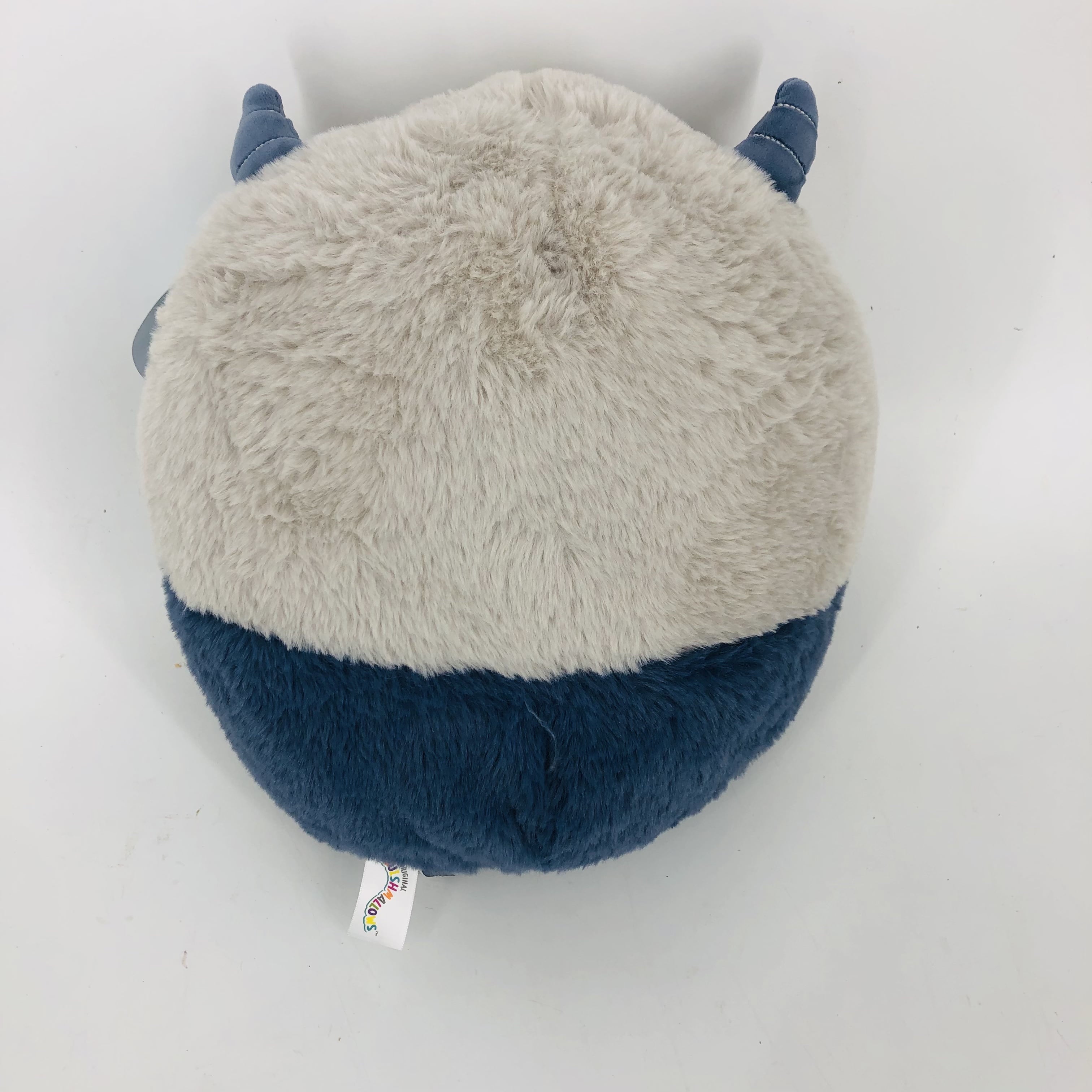 Squishmallows 12 inch Horace The Grey And Blue Yeti Fuzz-A-Mallow