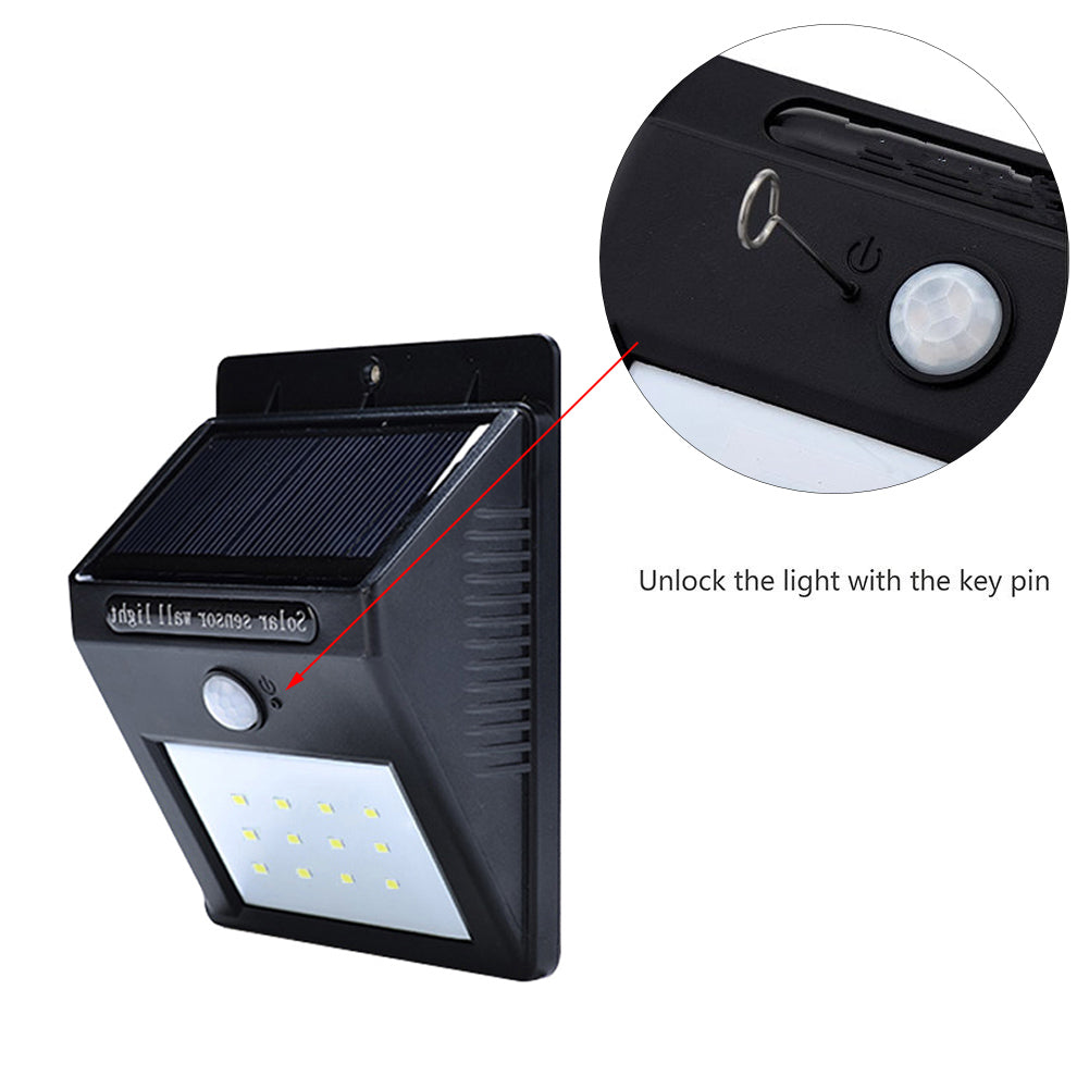 10Pack 20LEDs Wide Angle Solar Powered Motion Sensor LED Light Recharged Wireless SUPER BRIGHT Solar Lights Waterproof Outdoor Wall Light Security Lights for Garden Driveway Patio Yard