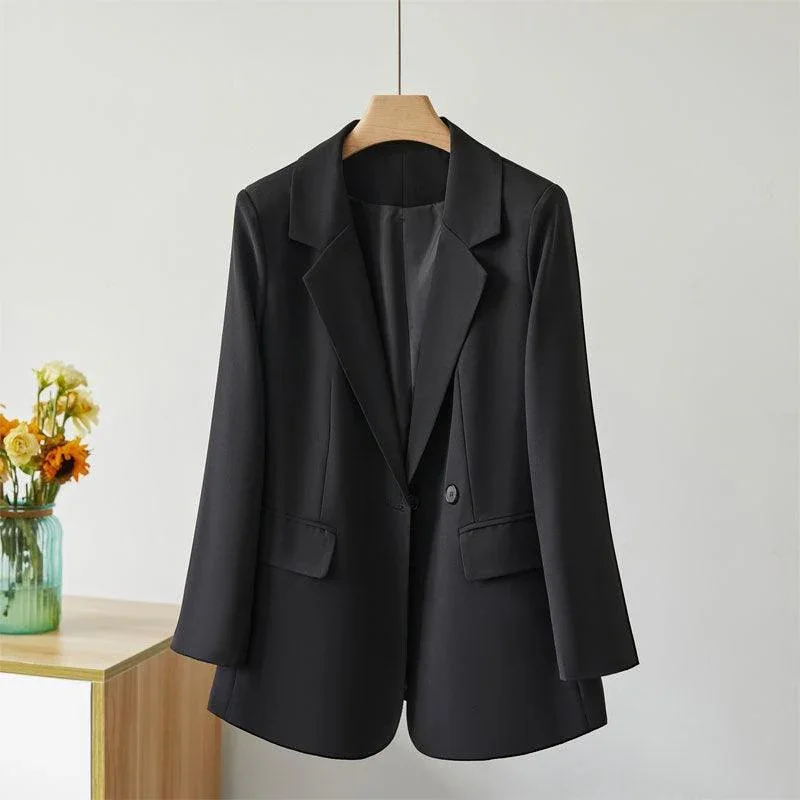Novo Blazer Casual Chic Feminino - Elegância Minimalista Que Inspira!