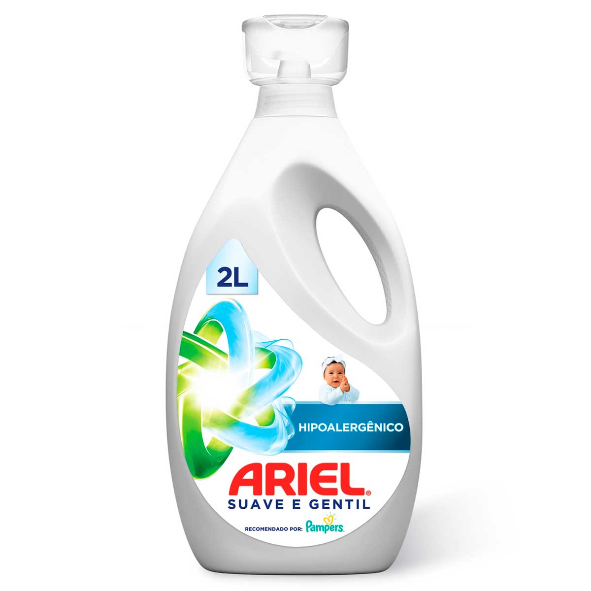 Sabao Liquido Ariel Suave e Gentil 2L