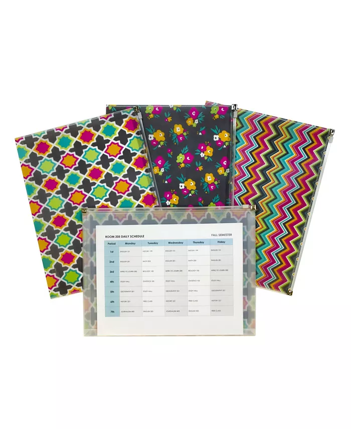 C-Line Bold Basics Zip N Go Reusable Envelope