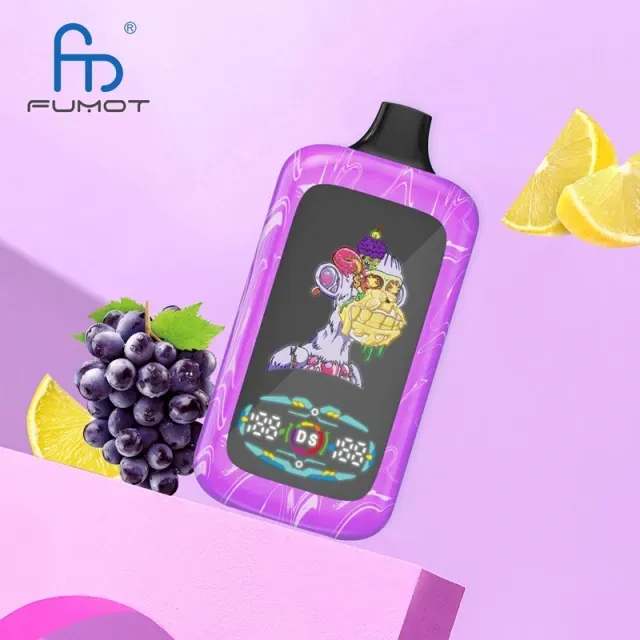 Fumot Digital Monkey 40.000 Züge – Extrem langanhaltend mit intensivem Geschmack 🍓🍋 | Sanftes Dampferlebnis 💨