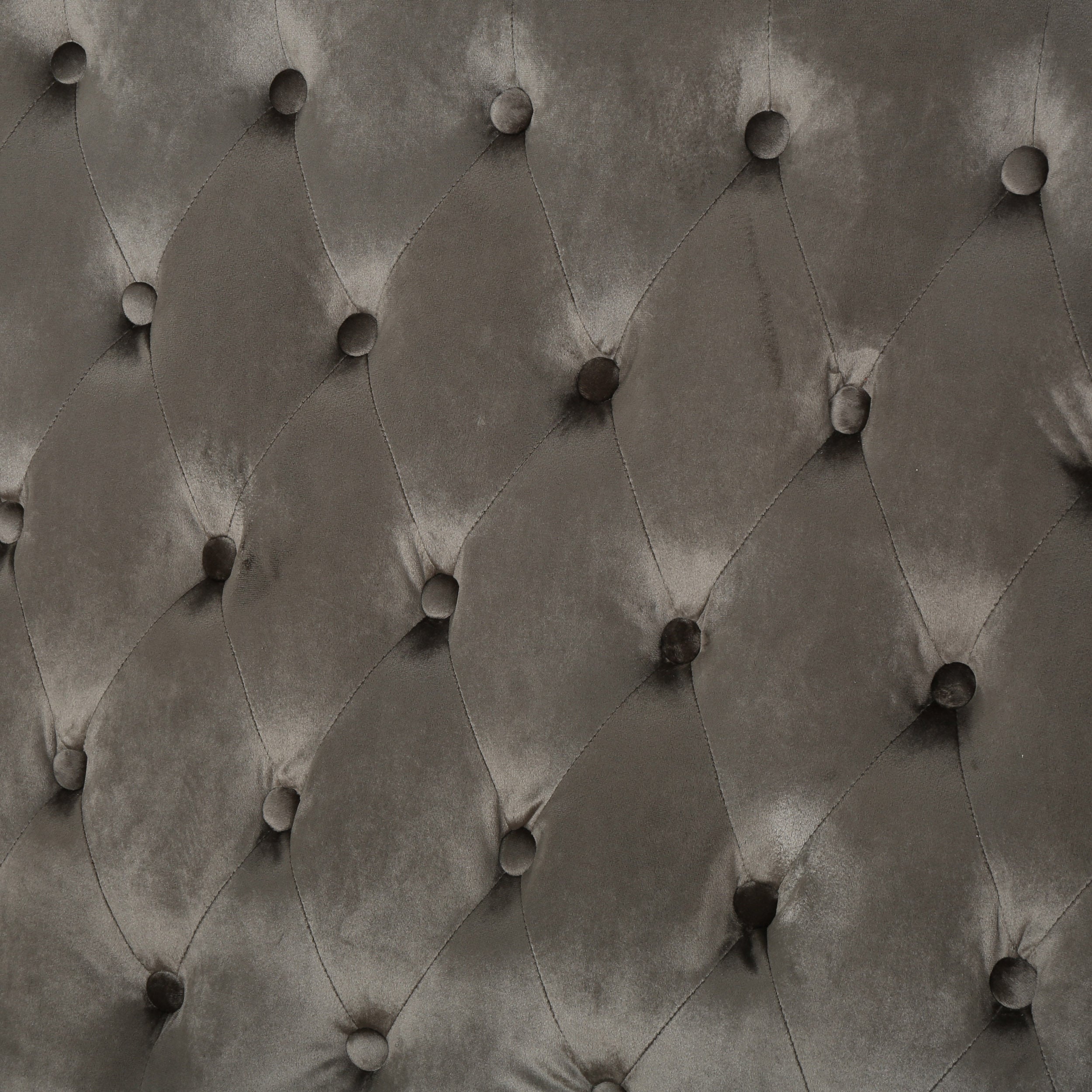 Leona French Style High Back Tufted Winged Velvet Loveseat