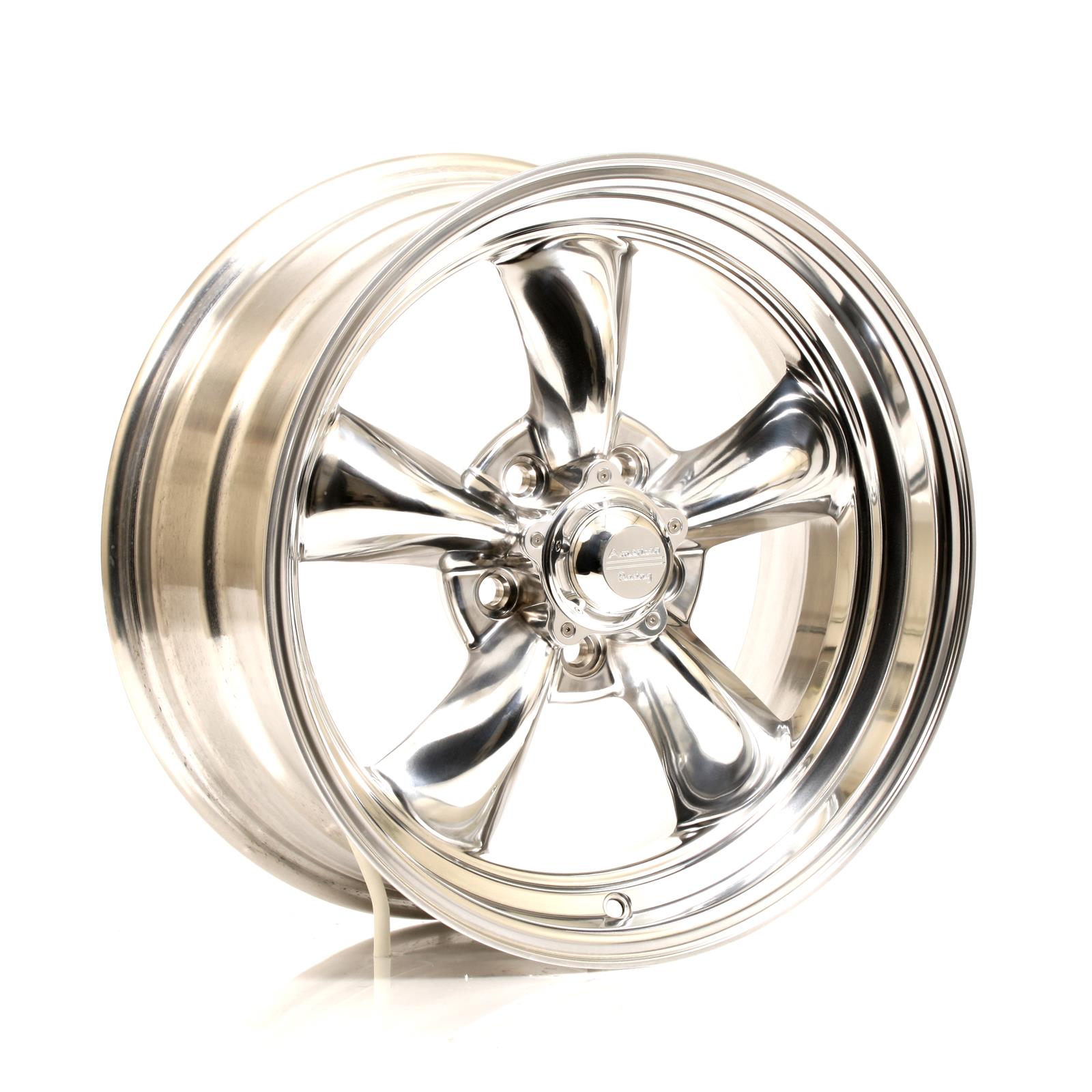 American Racing VN5157867 American Racing VN515 Polished Torq-Thrust II One-Piece Wheels